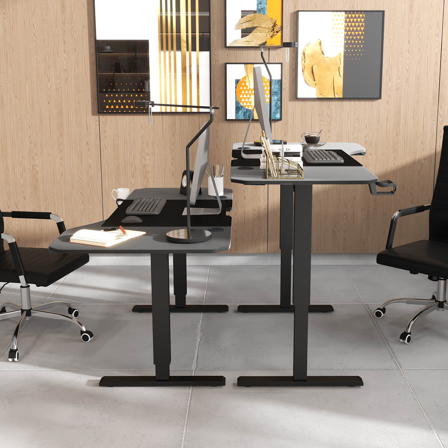 homall-standing-desk-schreibtisch-schwarz-160-cm-elektrisch image 8