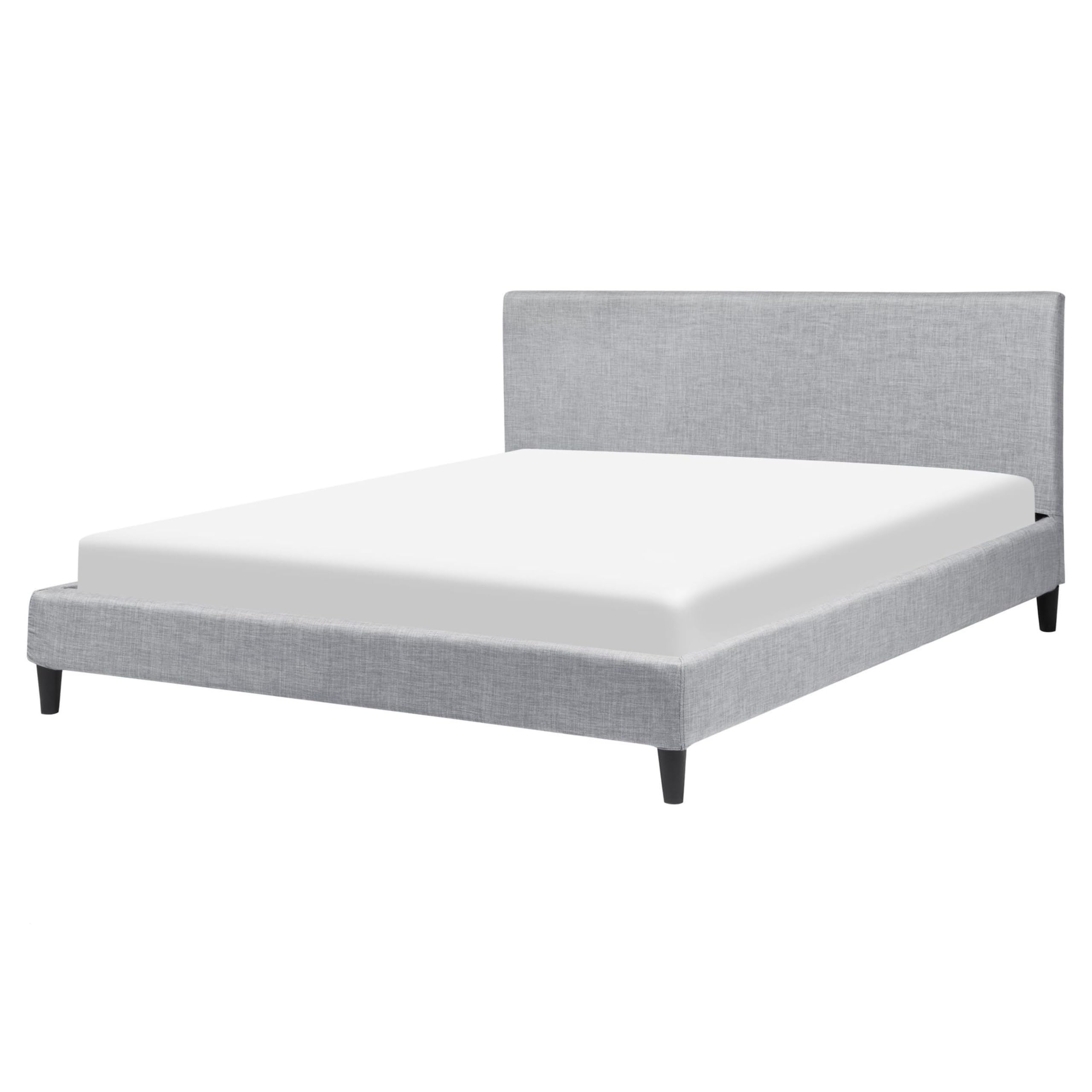 beliani-fitou-doppelbett-160x200-hellgrau-led image 5