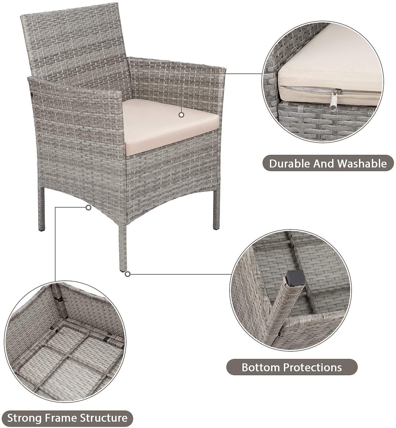 homall-patio-furniture-gartenm-bel-set-3-teilig-rattan-grau image 5