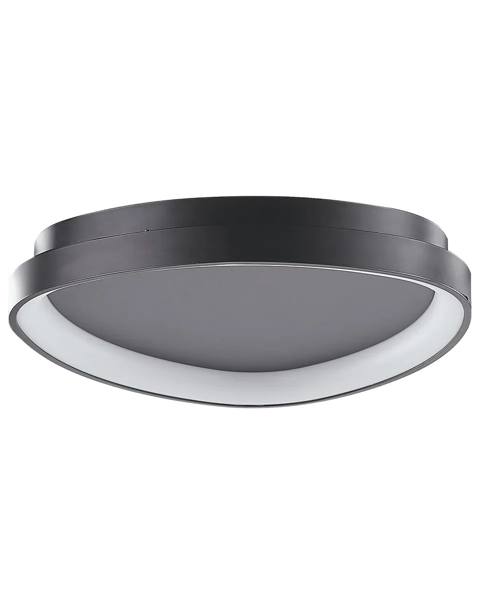 beliani-nanding-led-deckenleuchte-schwarz-dreieckig-warmwei image 1