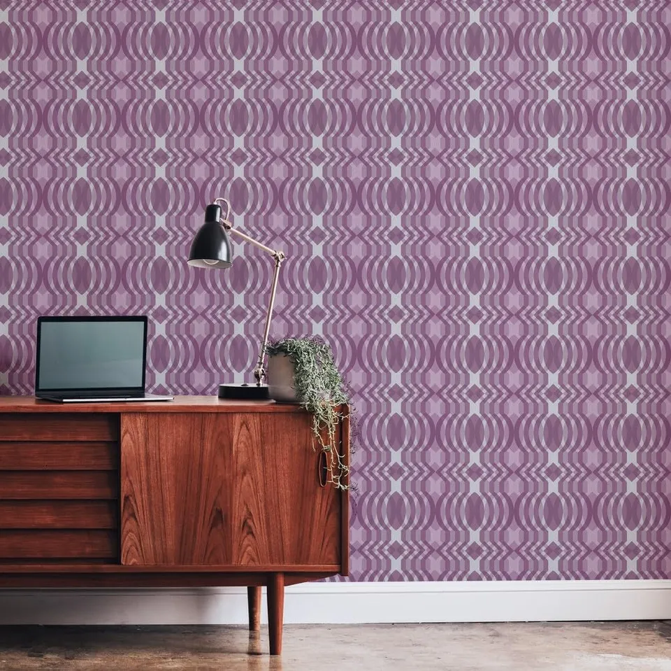 a-s-cr-ation-retro-chic-395343-vliestapete-lila-creme-8-5x0-53-m image 1