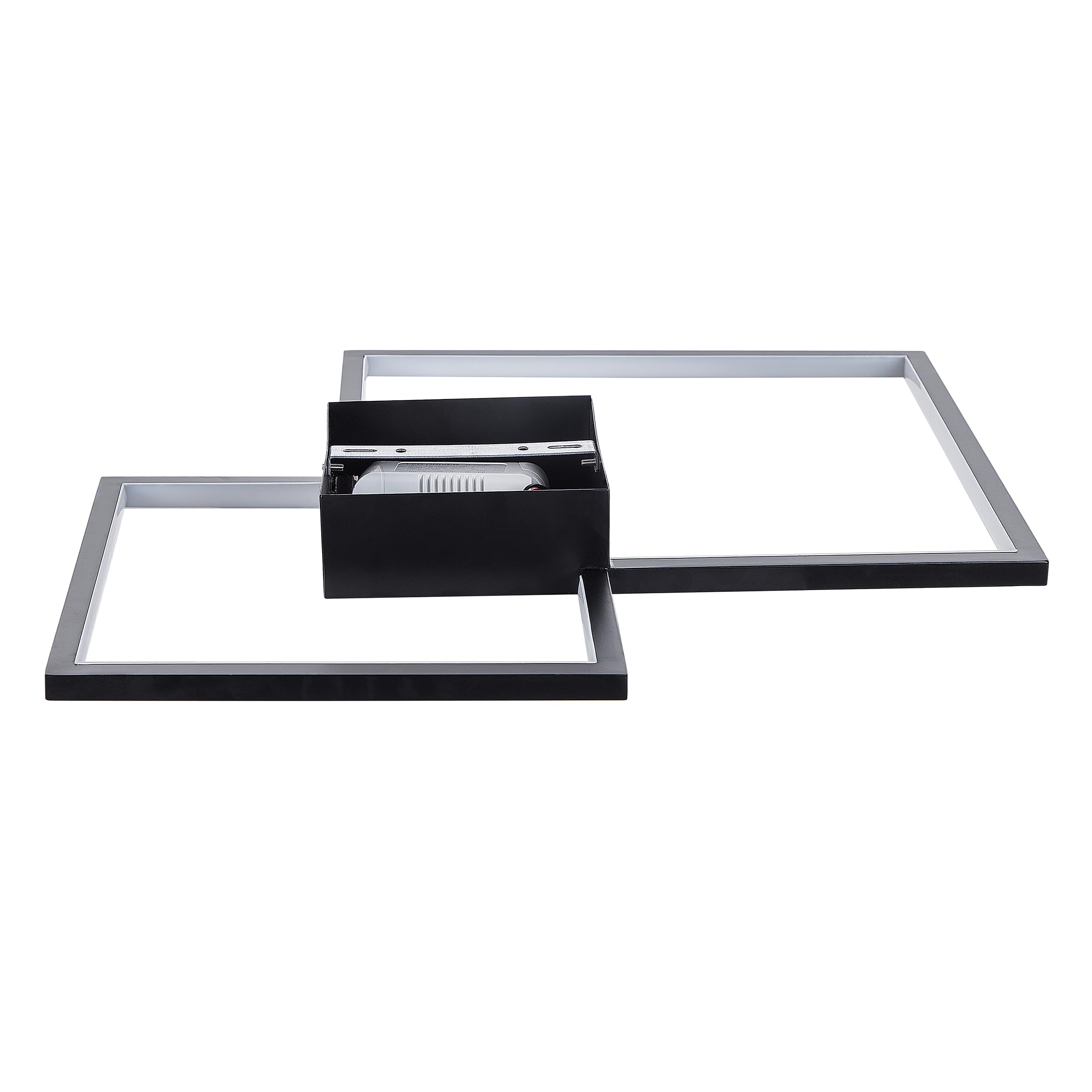 beliani-oksu-led-deckenleuchte-schwarz-54-cm-warmwei image 5