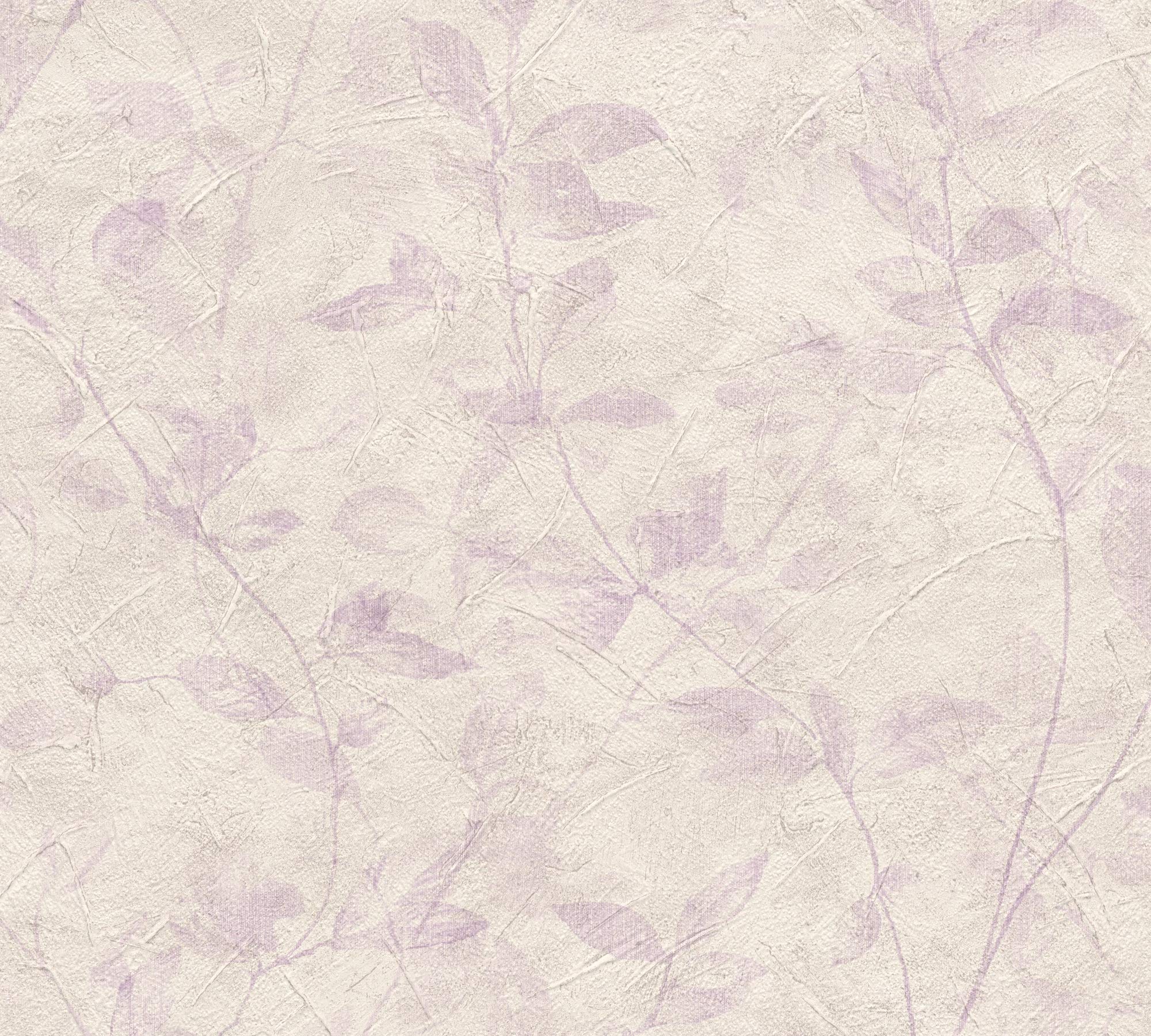 a-s-cr-ation-new-look-32447-3-papiertapete-lila-bl-tter image 2