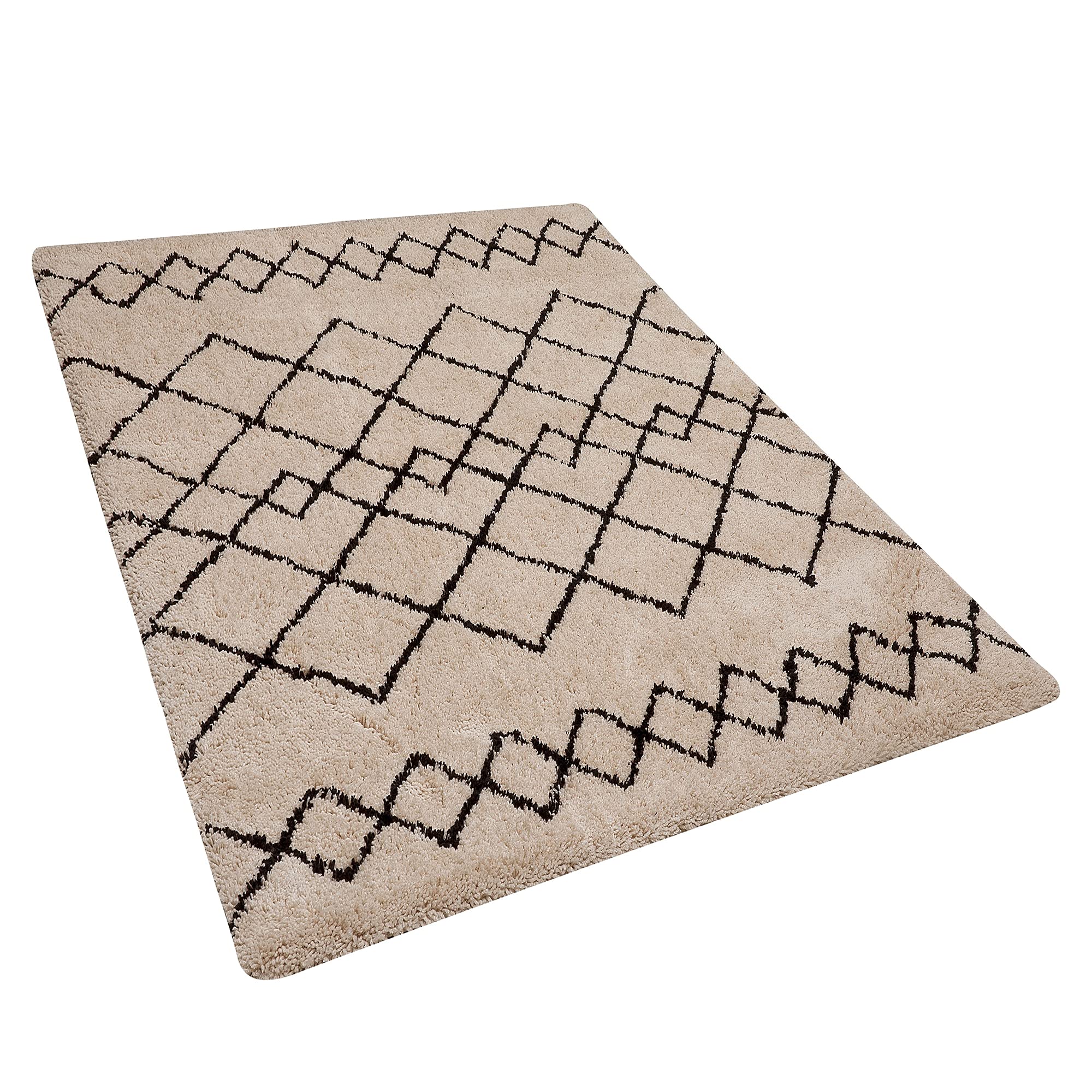 beliani-havsa-teppich-160x230-cm-beige-schwarz-zickzack image 4