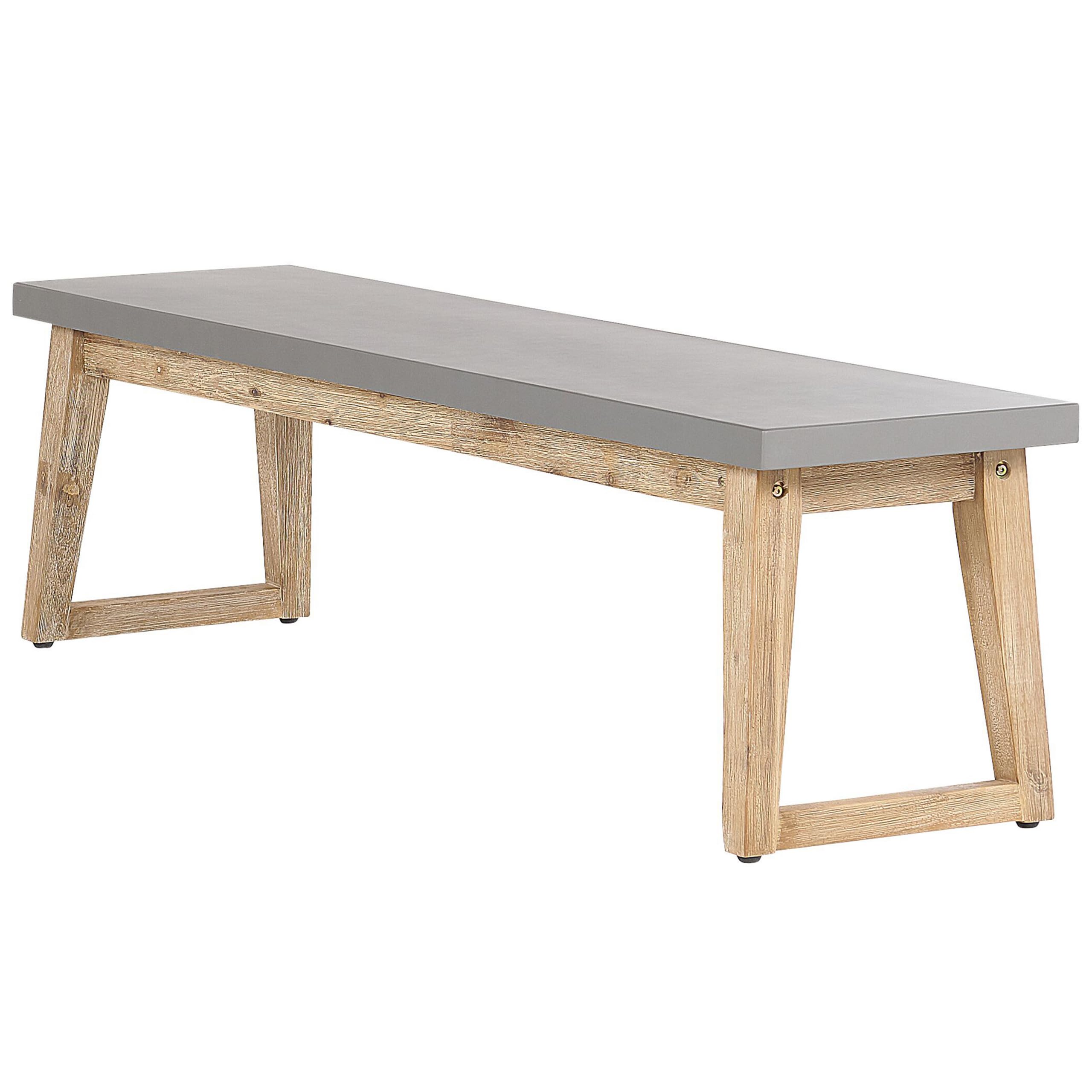beliani-gartenset-180-cm-tisch-2-b-nke-betonoptik-grau image 8