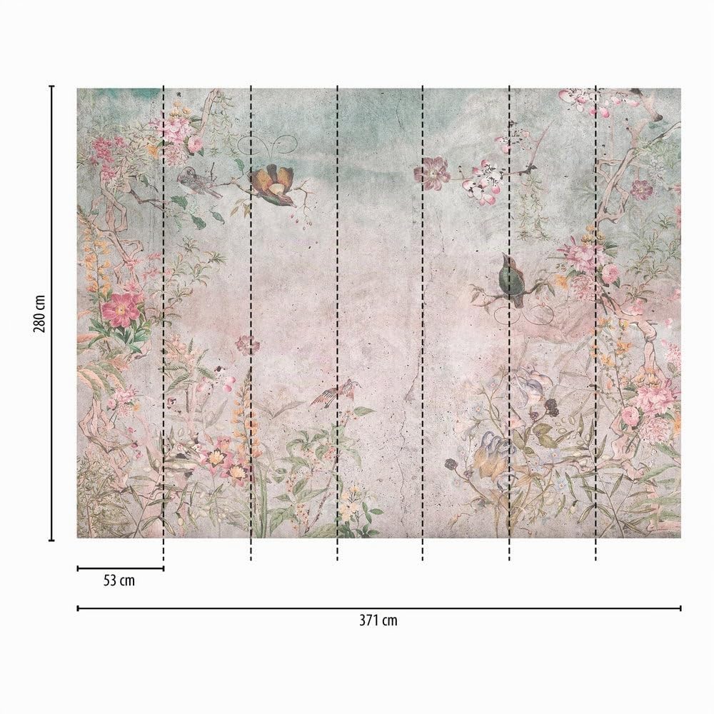 livingwalls-399201-fototapete-blumen-bunt-3-71-x-2-80-m image 3