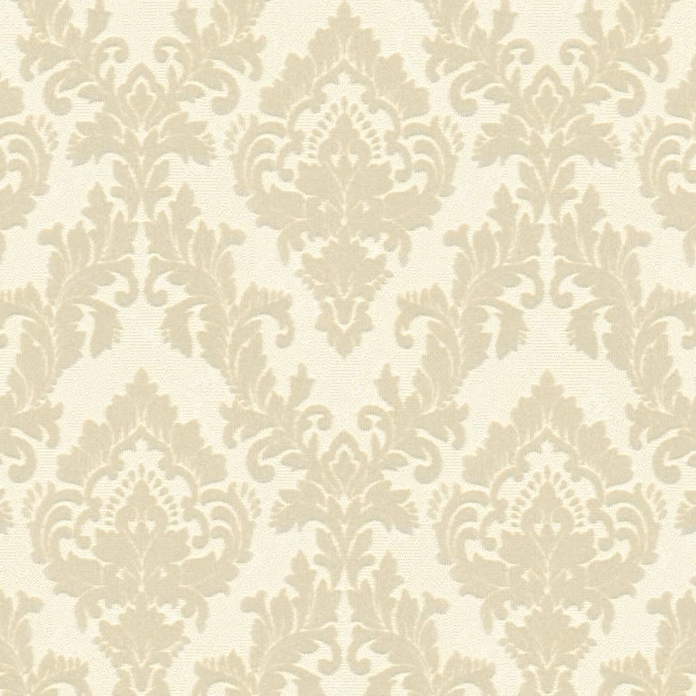 a-s-cr-ation-castello-335822-vliestapete-creme-beflockt-barock image 6