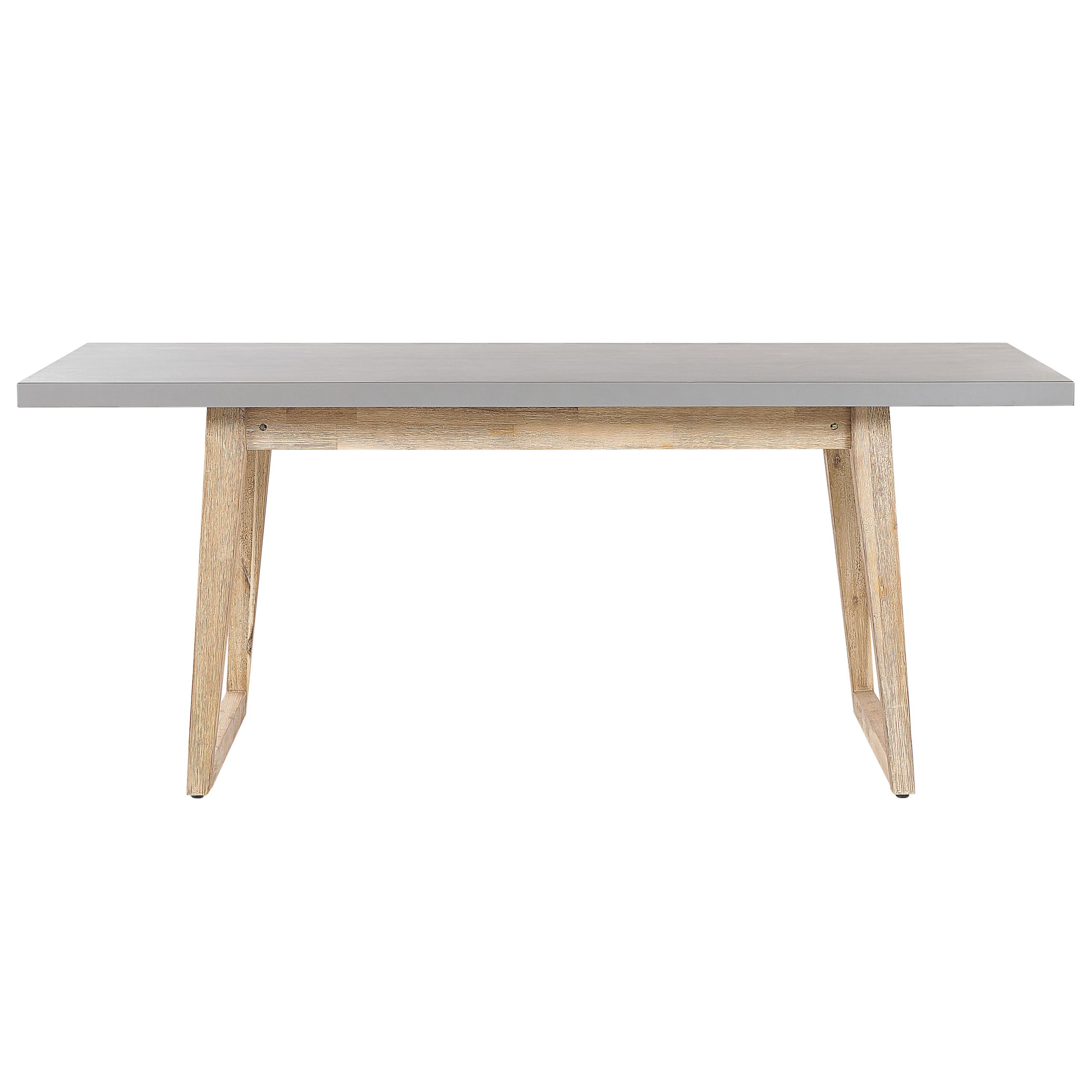 beliani-gartenset-180-cm-tisch-2-b-nke-betonoptik-grau image 5