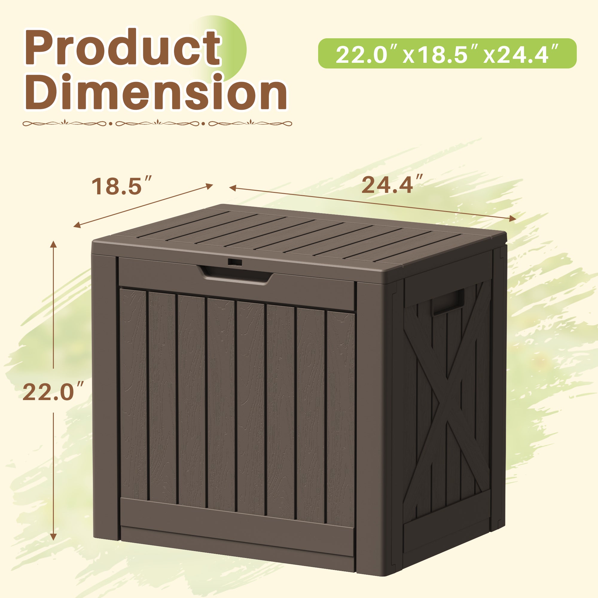 homall-patio-furniture-auflagenbox-schwarz-151-liter image 8