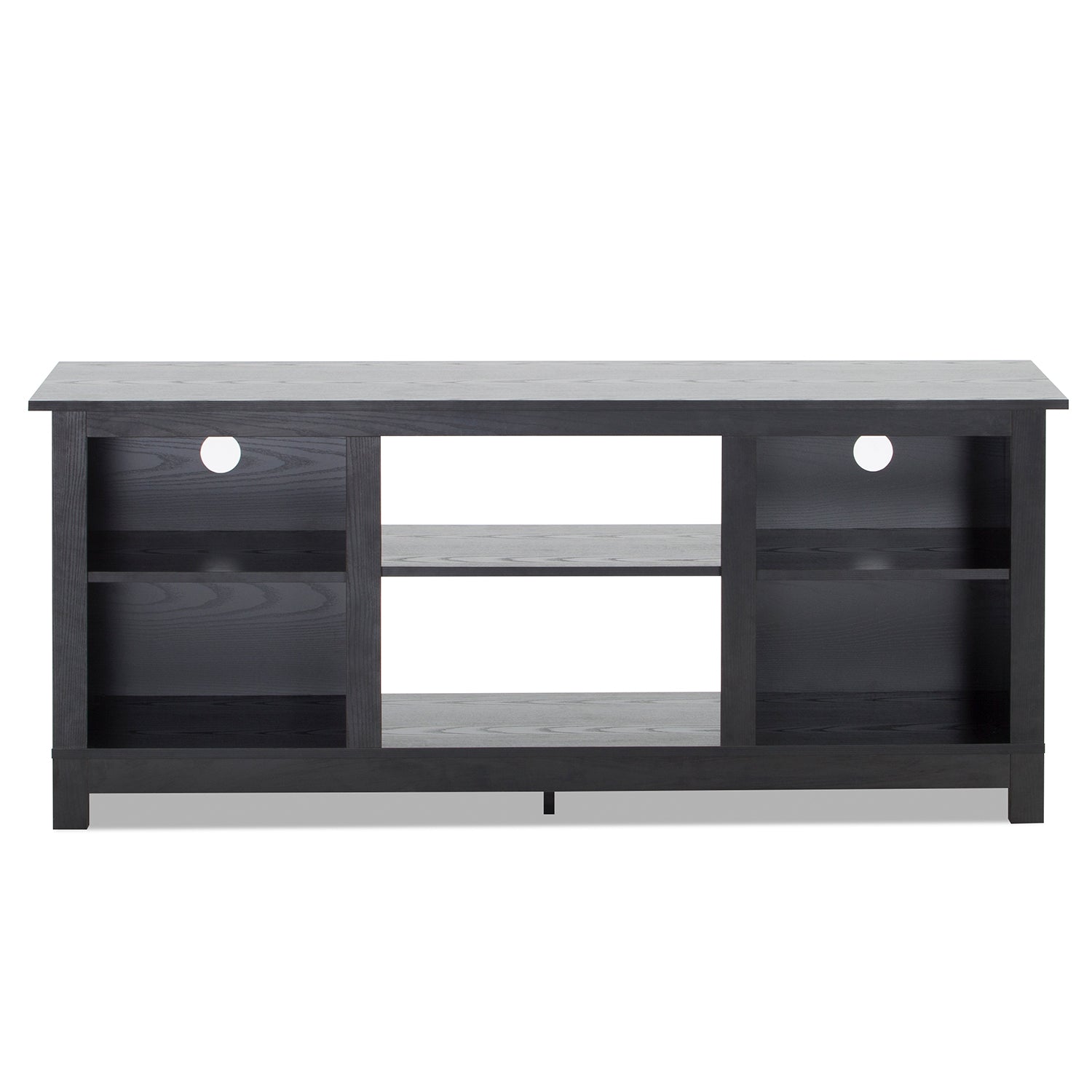 homall-tv-stand-tv-schrank-schwarz-mit-elektrokamin-65-zoll image 2