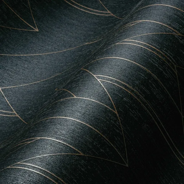 a-s-cr-ation-villa-373691-tapete-geometrisch-schwarz-gold image 1