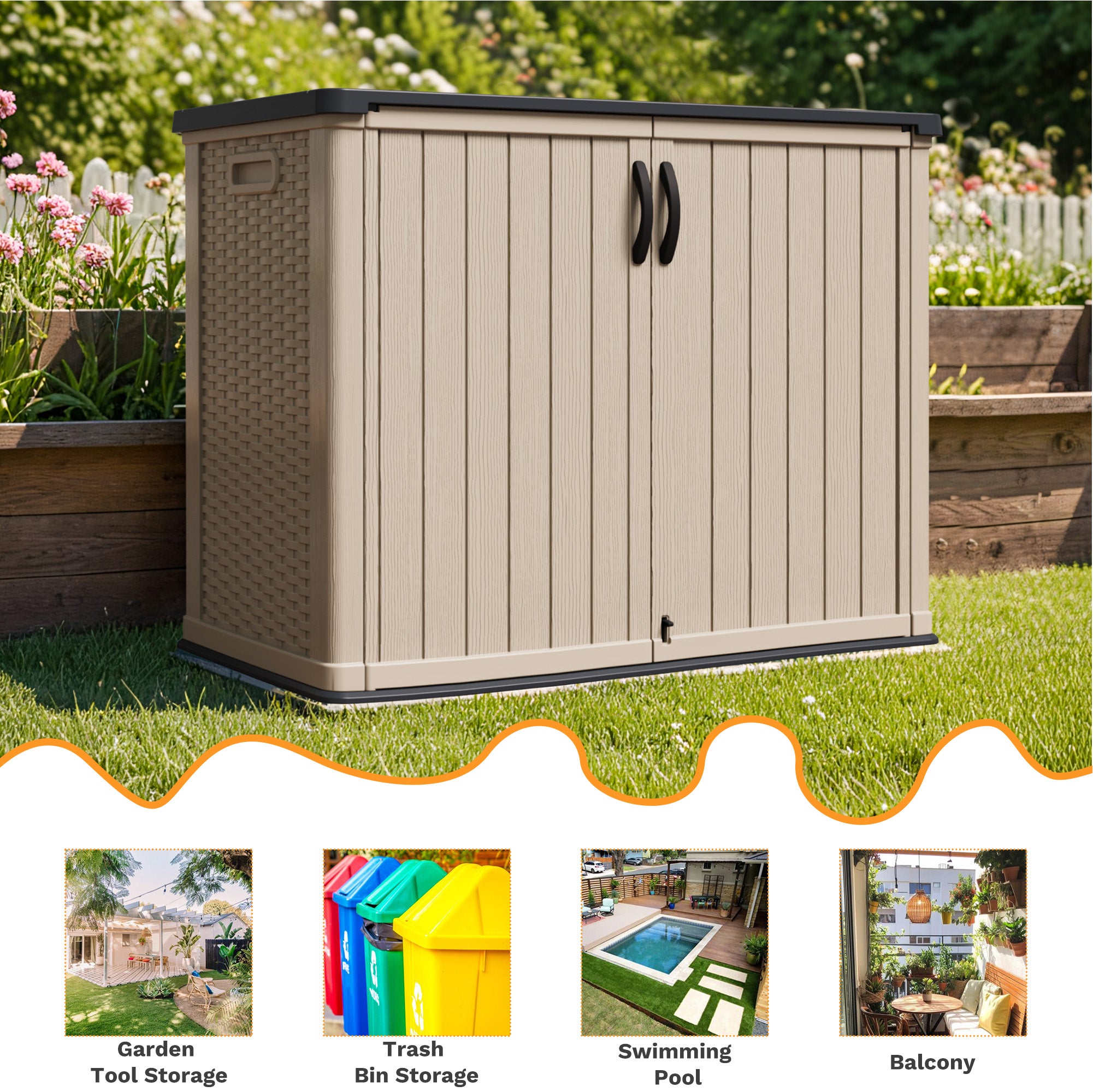 homall-metal-shed-ger-teschrank-beige-26-cu-ft image 5