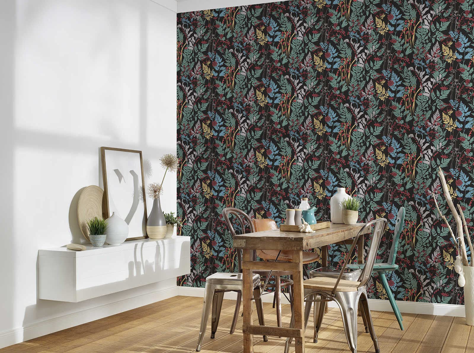 architects-paper-floral-impression-37751-1-vliestapete-blumen-schwarz image 7