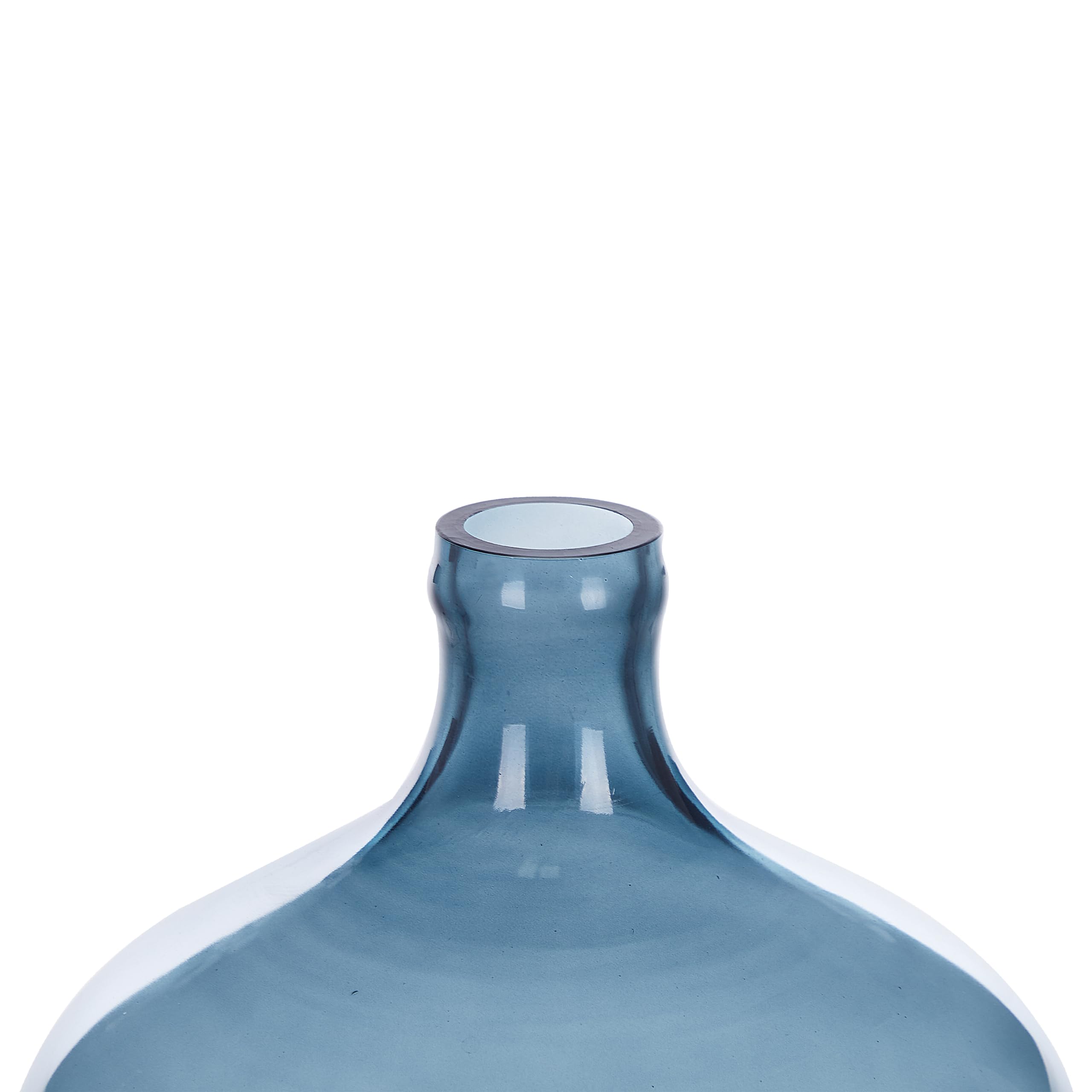 beliani-roti-blumenvase-glas-blau-39-cm-handgefertigt image 5