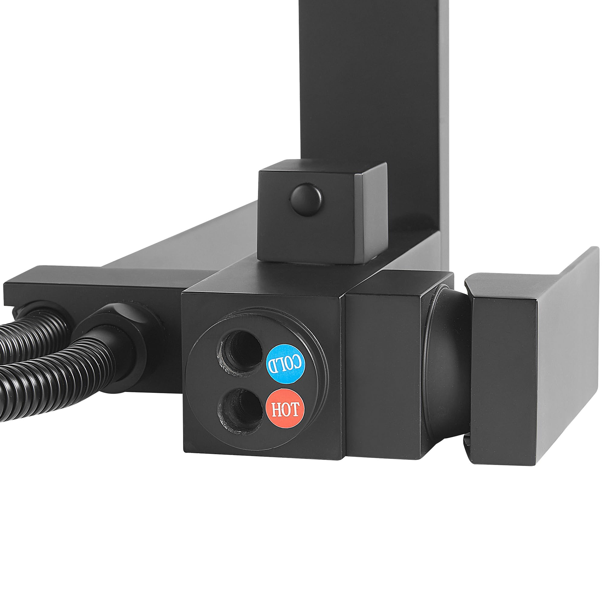beliani-badewannenarmatur-freistehend-schwarz-matt-mit-brause image 7