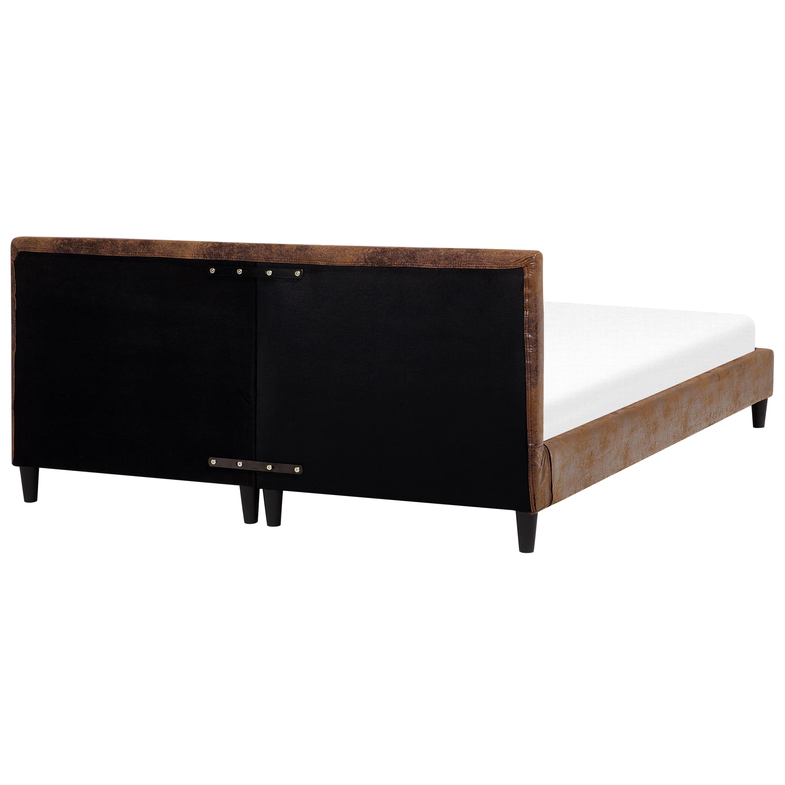 beliani-fitou-doppelbett-180x200-lederoptik-braun-waschbar image 6