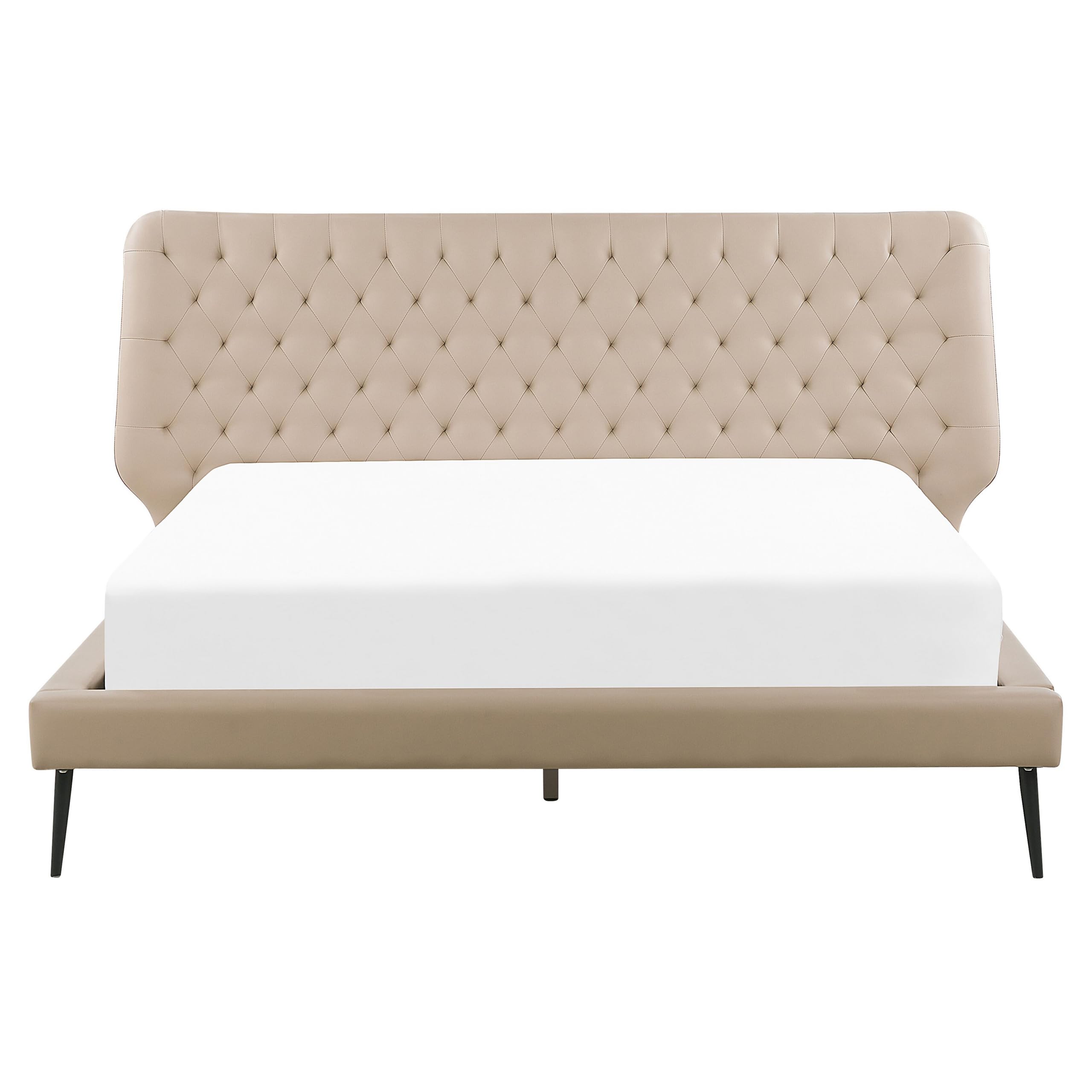 beliani-essonne-polsterbett-160x200-beige-kunstleder-doppelbett image 4