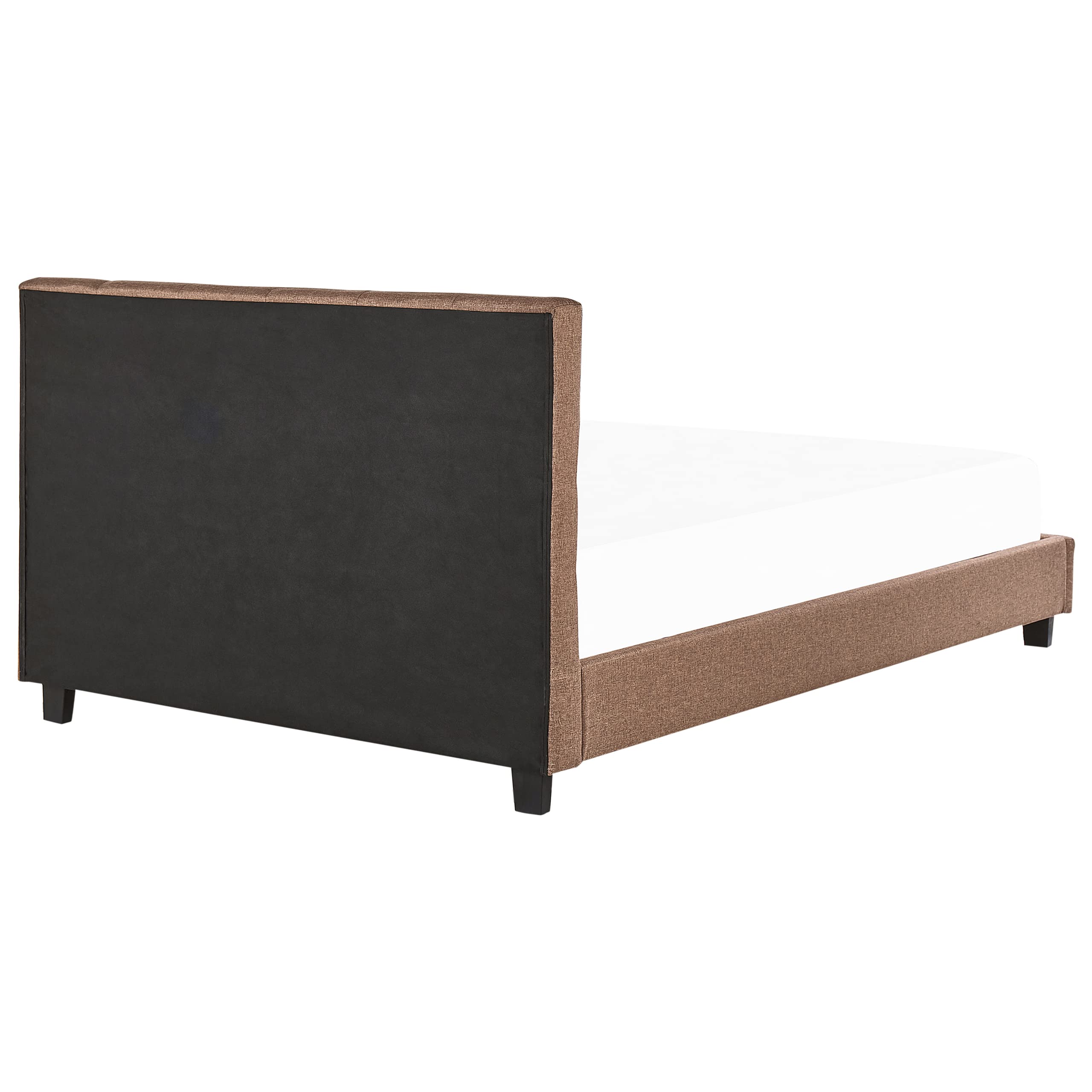 beliani-la-rochelle-polsterbett-180x200-braun-stoff image 5