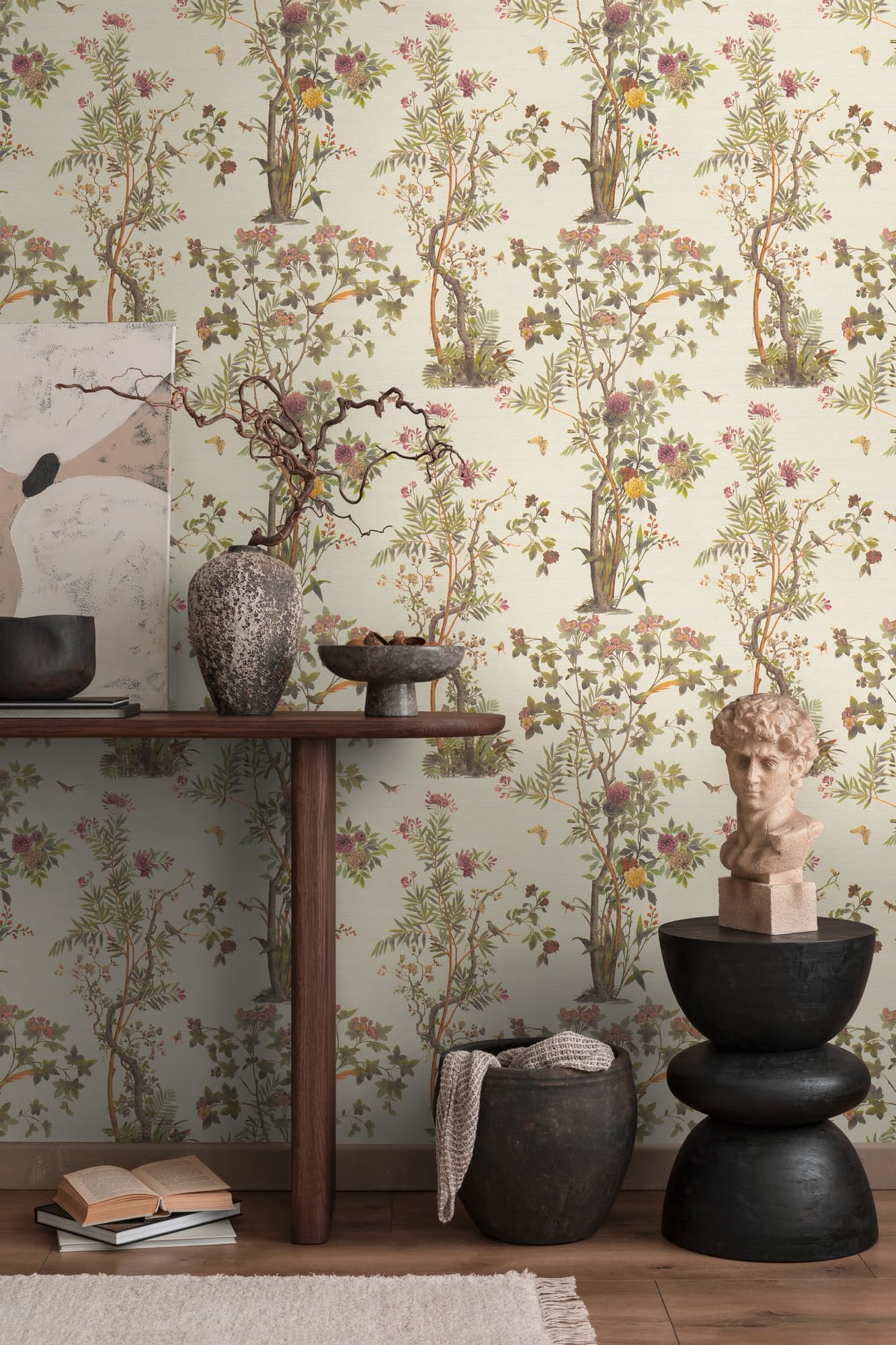 a-s-cr-ation-history-of-art-2-790431-vliestapete-floral-gr-n image 7