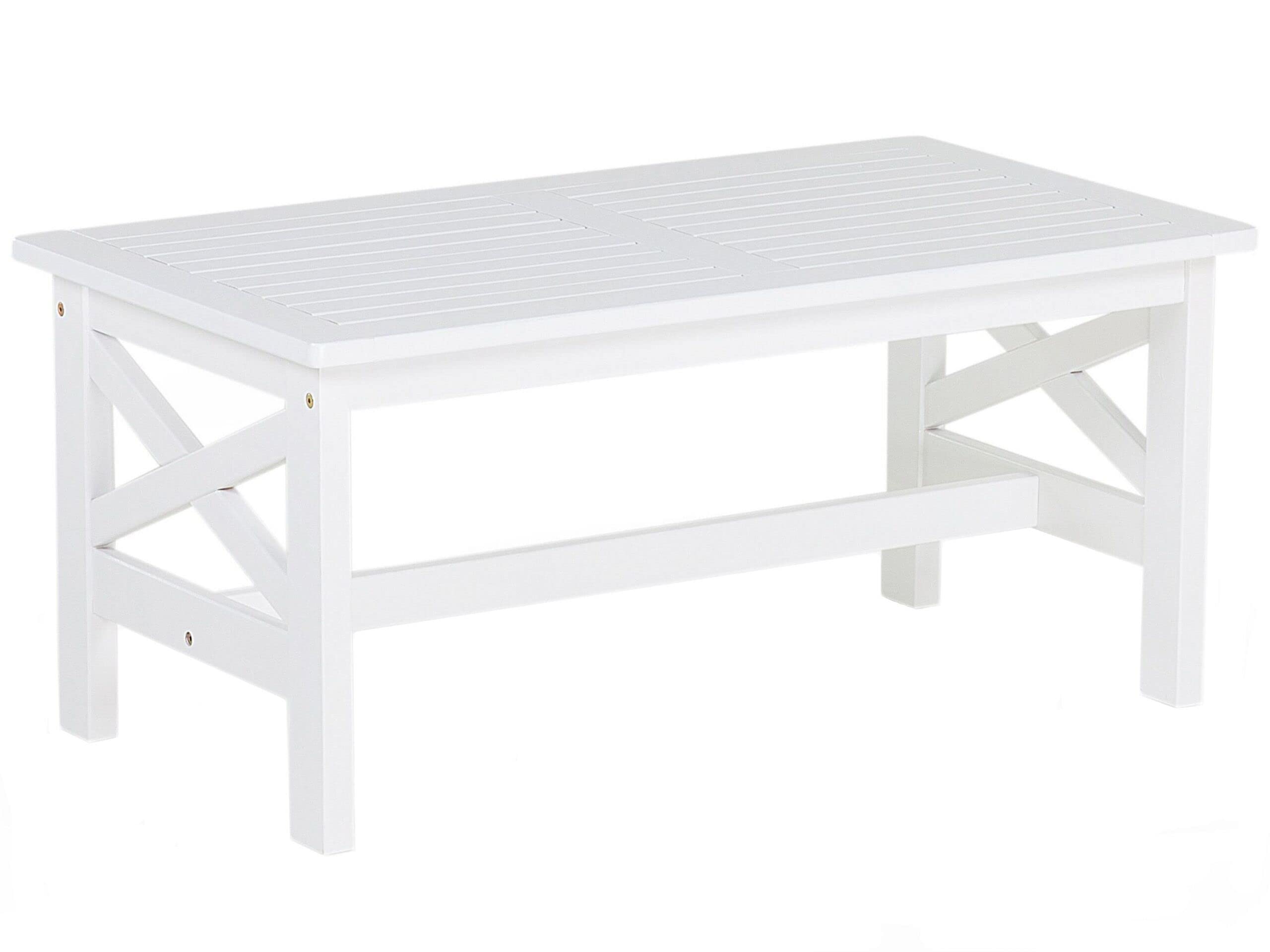 beliani-baltic-gartentisch-akazienholz-weiss-100-cm image 1