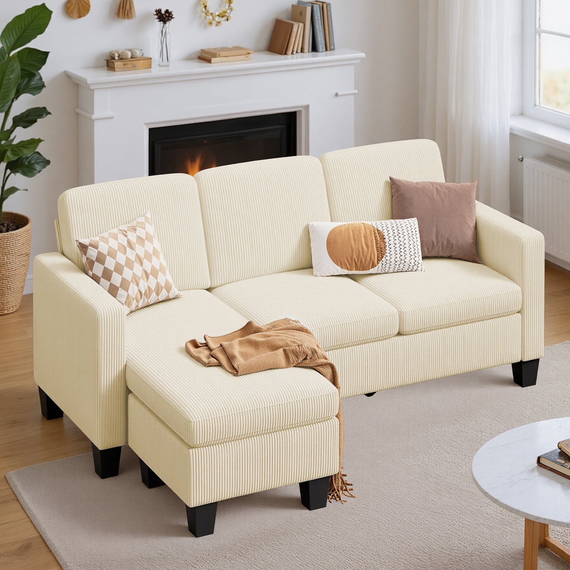 bealife-sofas-ar93-ecksofa-cord-dunkelgrau-l-form-188cm-4-sitzer image 8