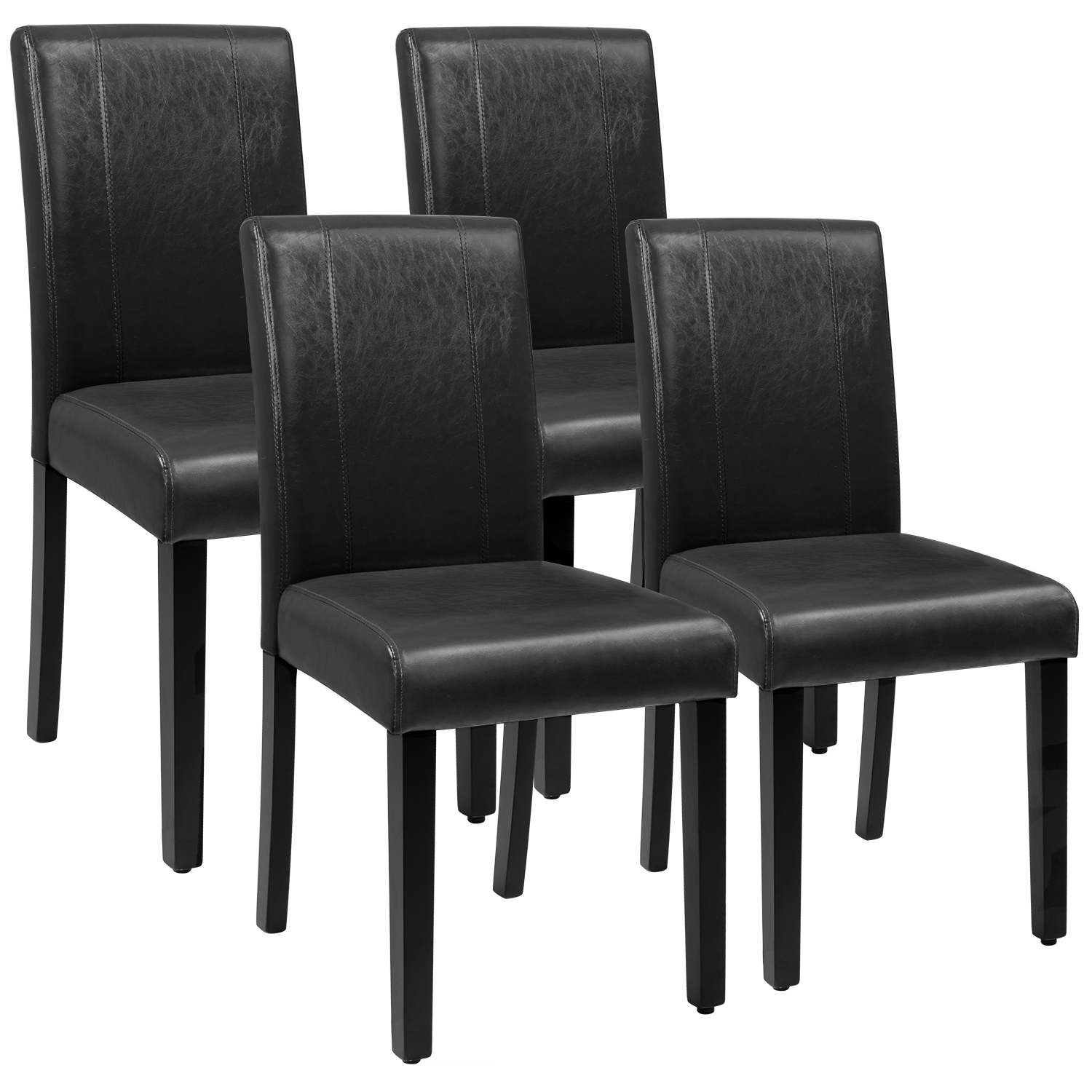 homall-modern-dining-chair-esszimmerstuhl-4er-set-beige-kunstleder image 8