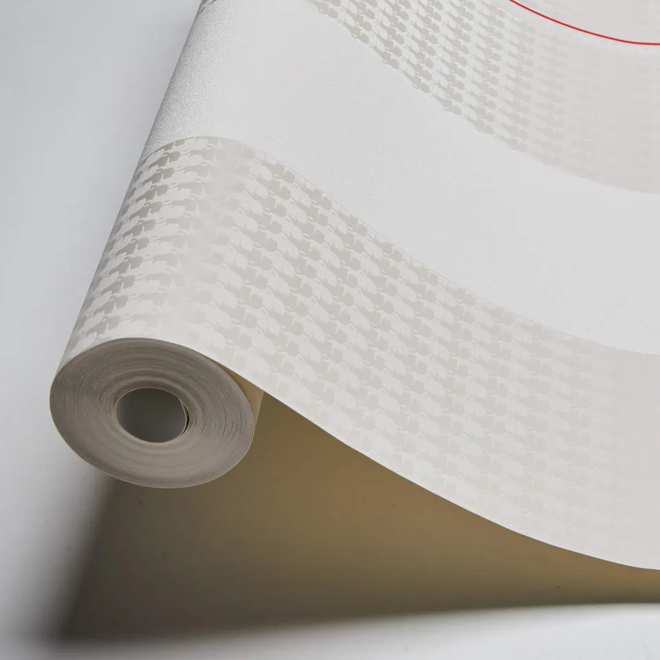 architects-paper-karl-lagerfeld-ribbon-vliestapete-grau-rot-10-05m image 1