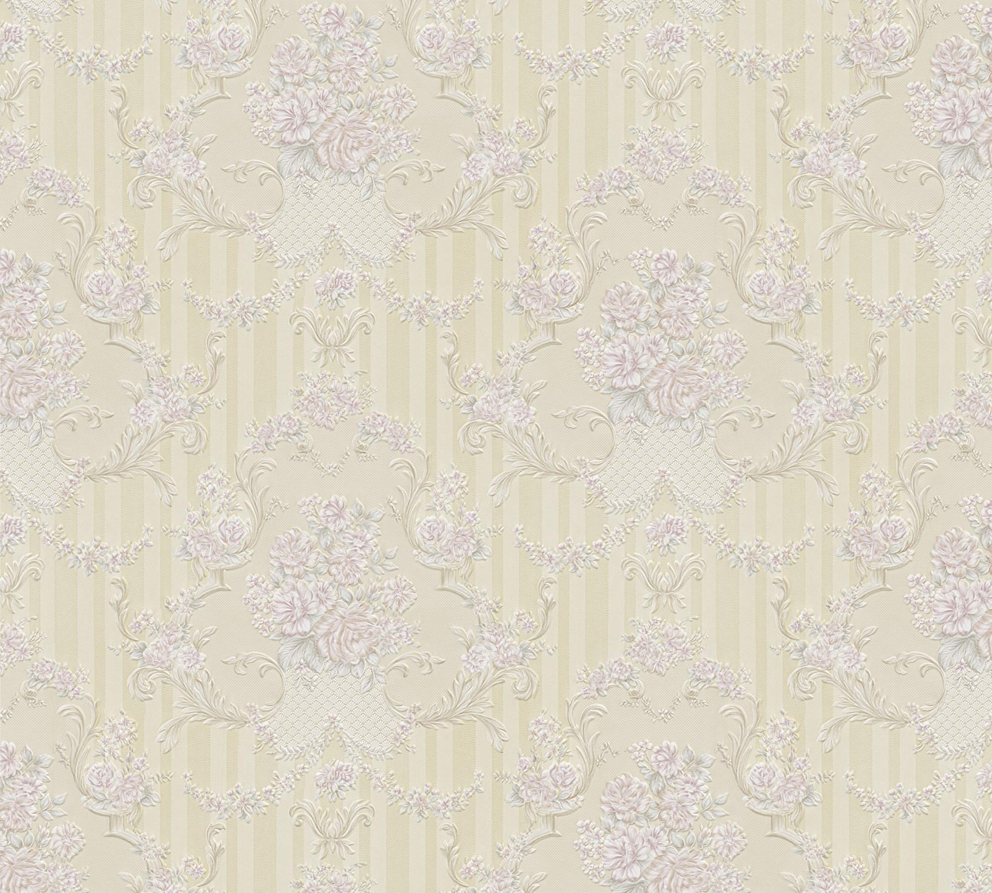 a-s-cr-ation-7657-65-papiertapete-barock-gr-n-10-05x0-53m image 1