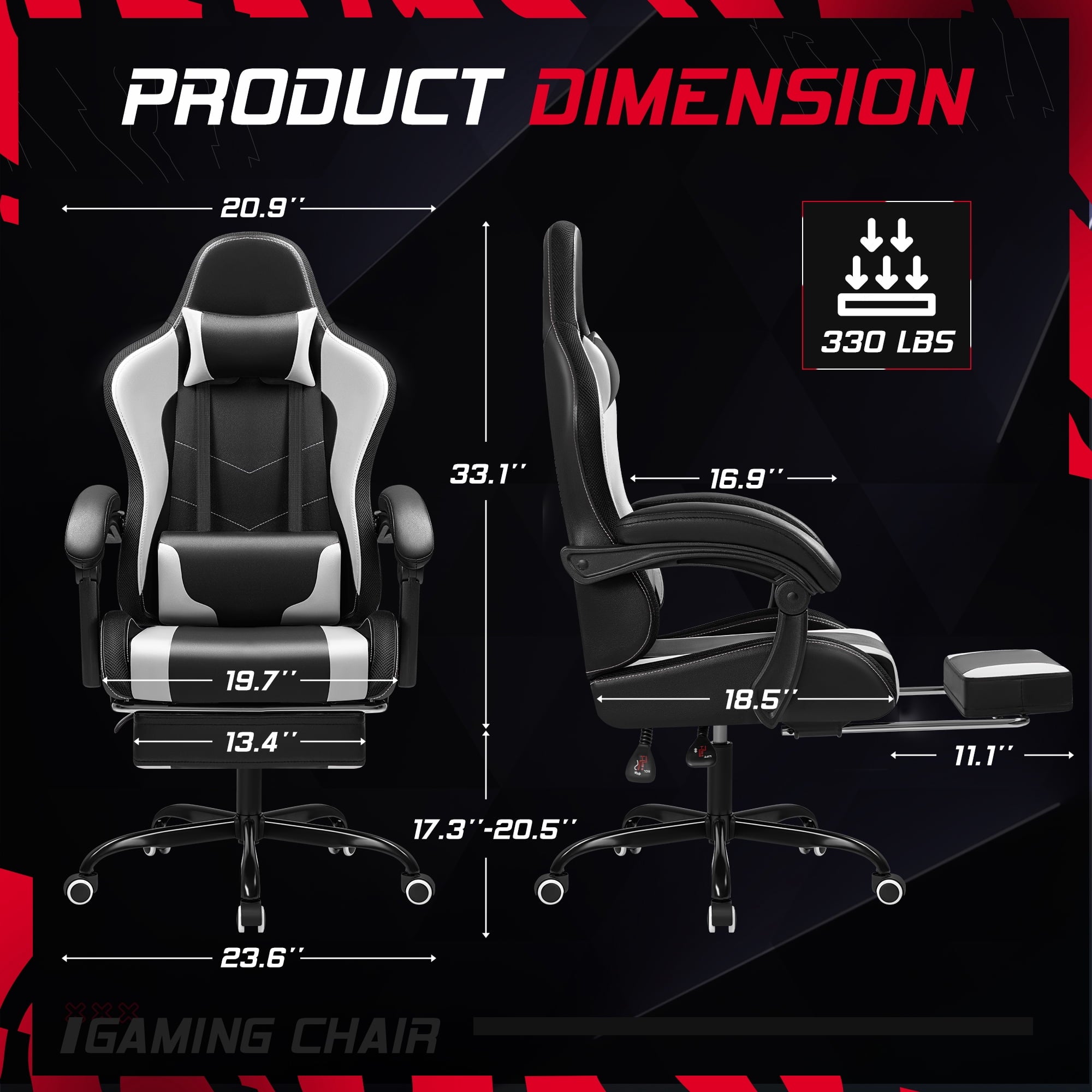 homall-gaming-chair-rgb-led-stuhl-schwarz-massage-fu-st-tze image 8