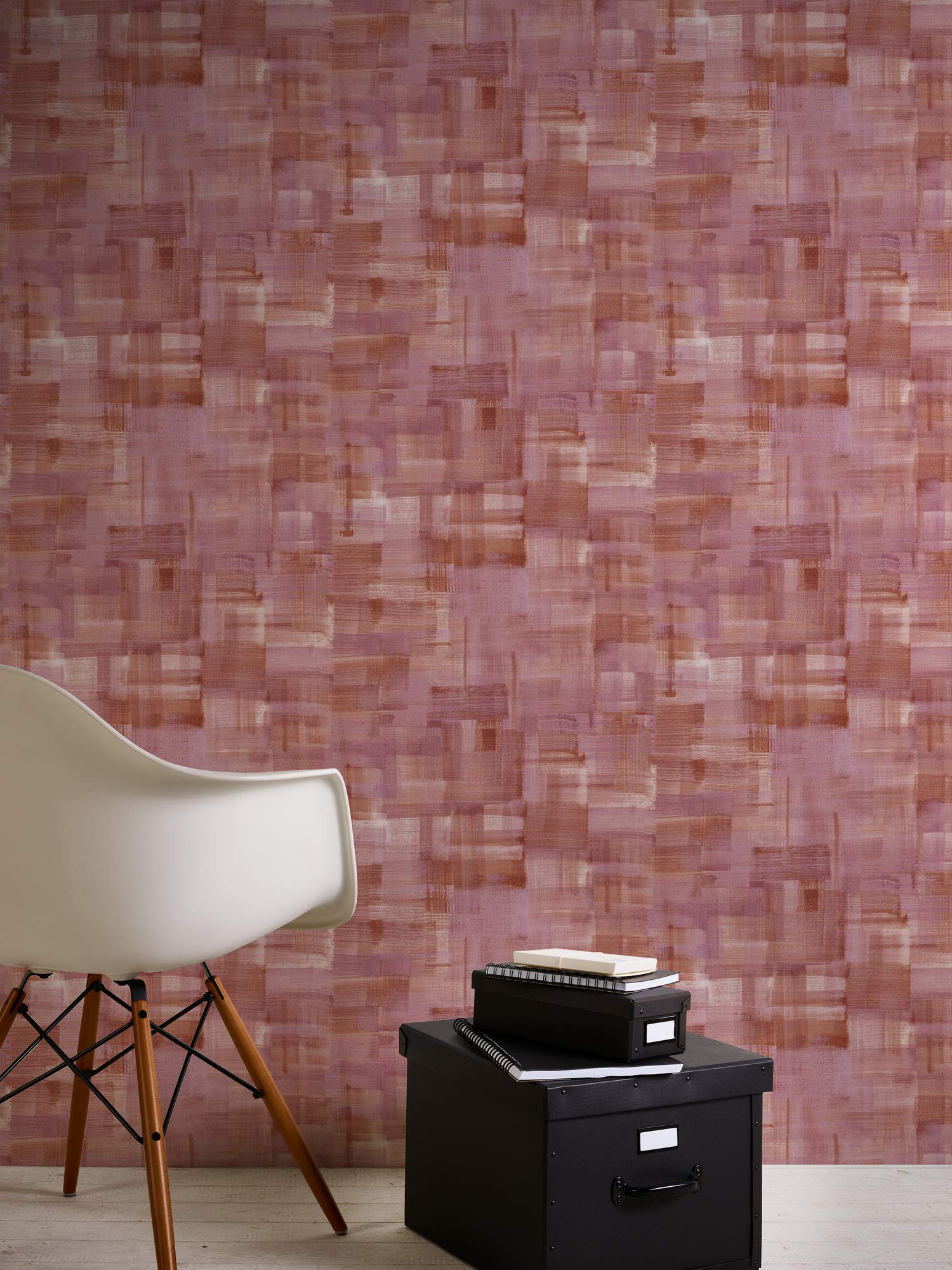 a-s-cr-ation-geo-nordic-37532-3-mustertapete-rot-lila-geometrisch image 4
