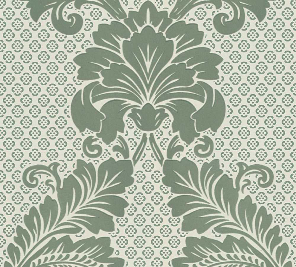 architects-paper-305443-flocktapete-barock-blau-gr-n-10-05m image 3