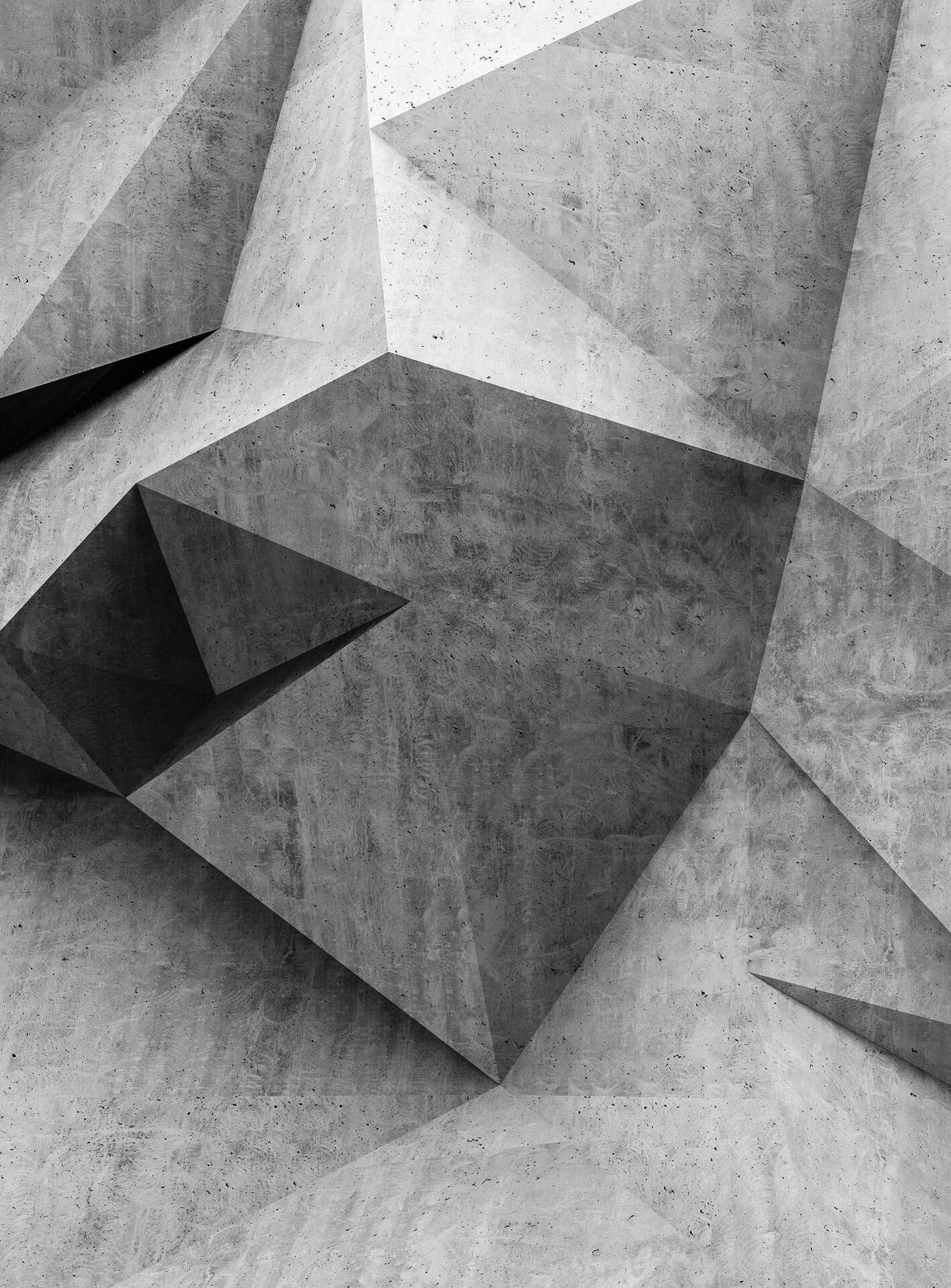 a-s-cr-ation-119176-3d-concrete-fototapete-grau-192x260-cm image 1