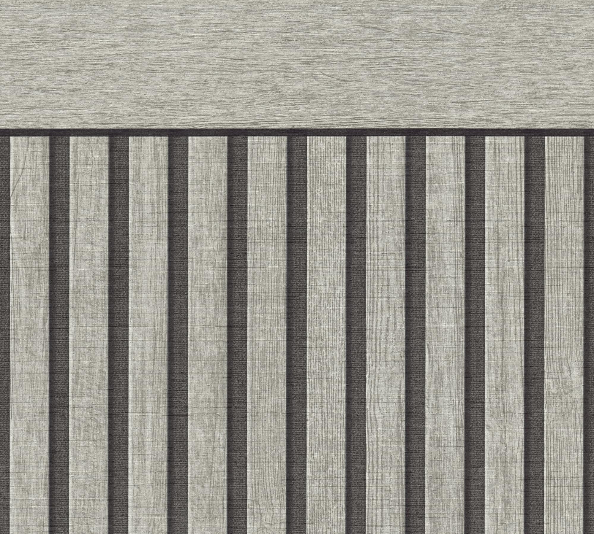 a-s-cr-ation-tapeten-397442-vliestapete-holzoptik-grau-schwarz-5x1-06m image 1