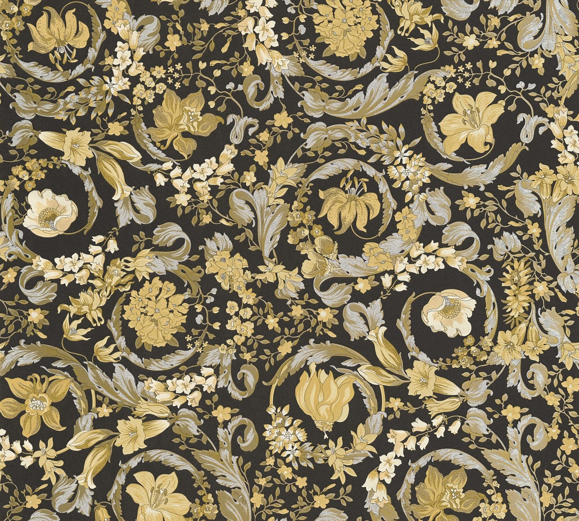 a-s-cr-ation-versace-387065-vliestapete-barock-gold-schwarz image 3