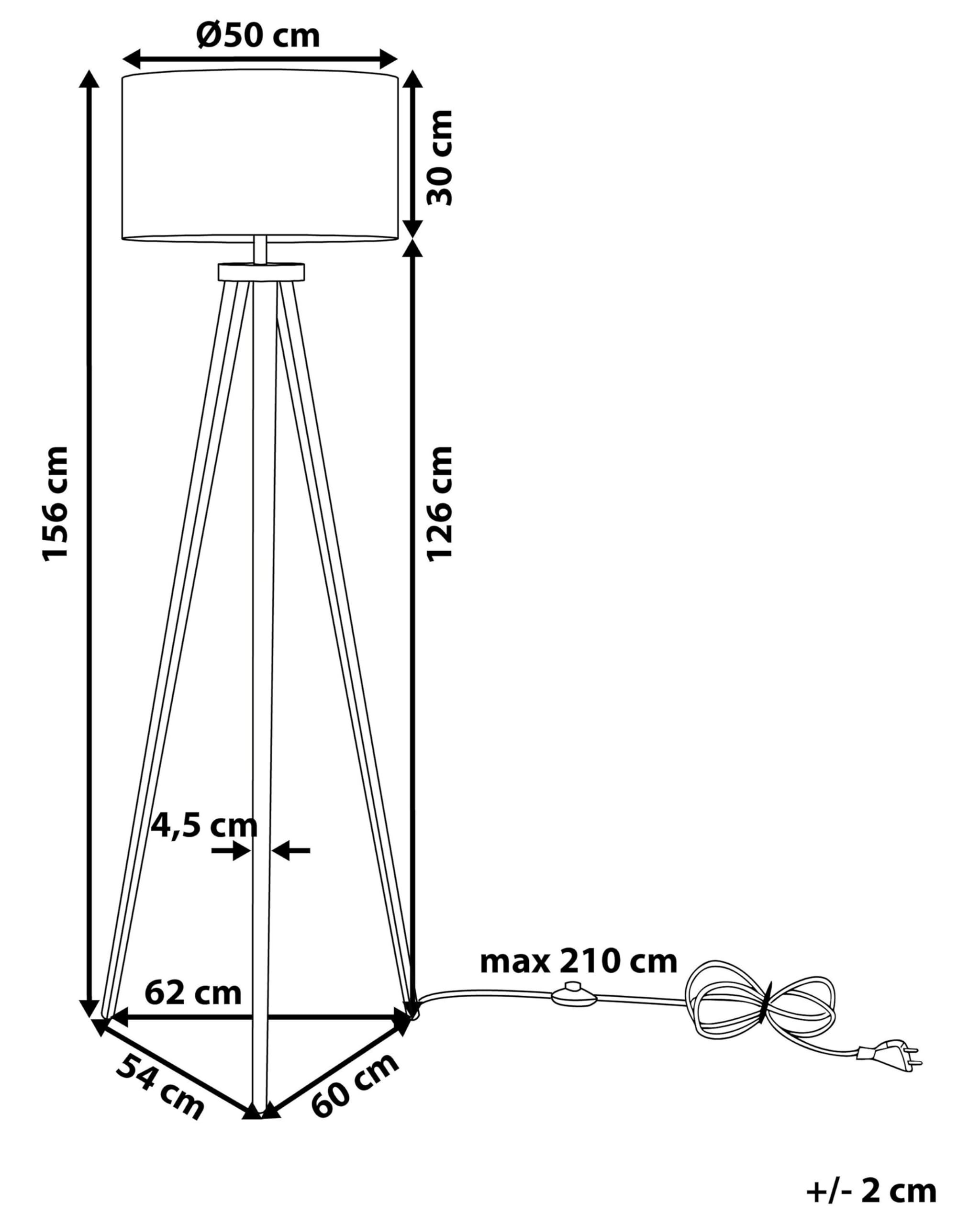 beliani-stiletto-stehleuchte-hellgrau-156-cm-trommel image 3