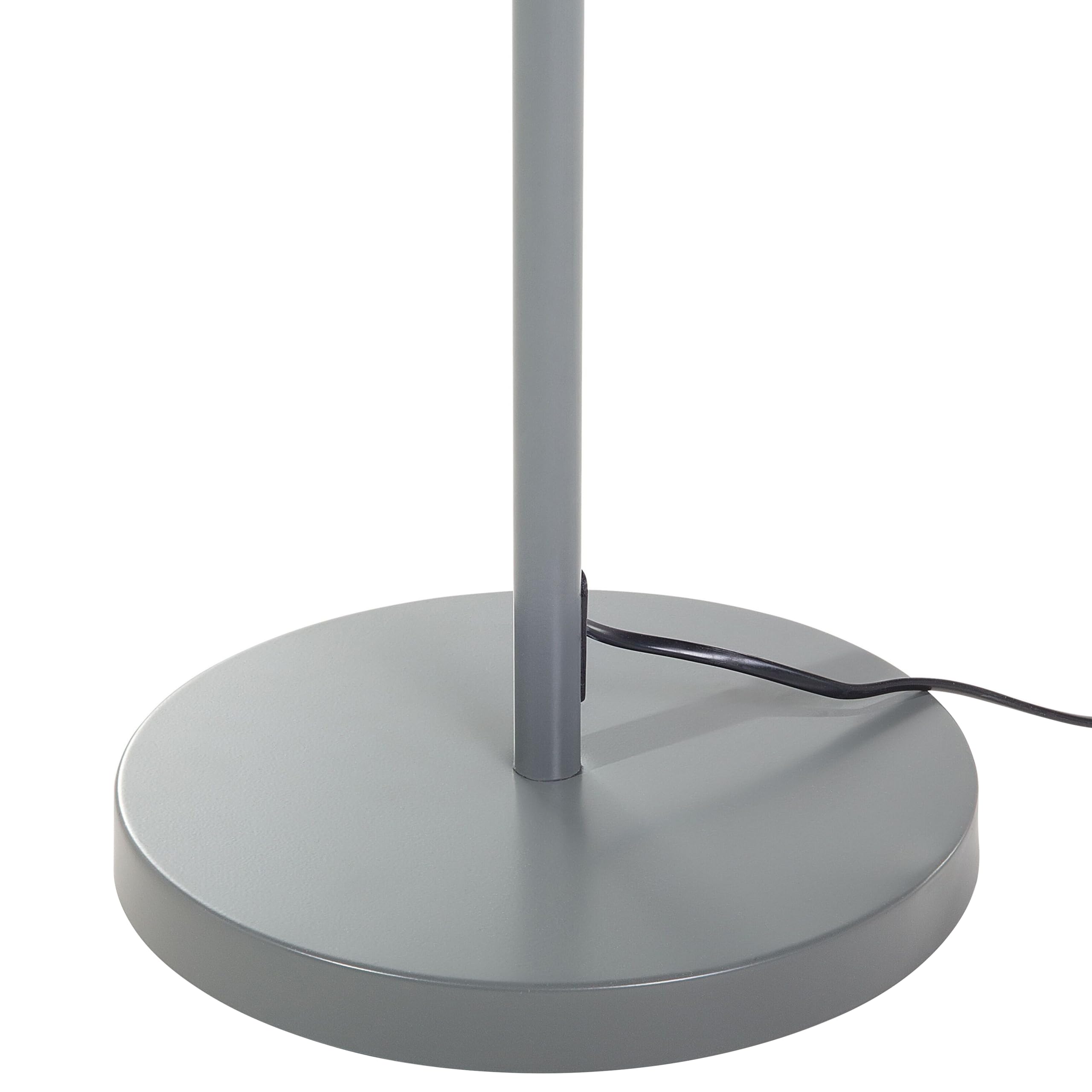 beliani-stehlampe-3-schirmig-grau-e14-stoff-stehleuchte image 7