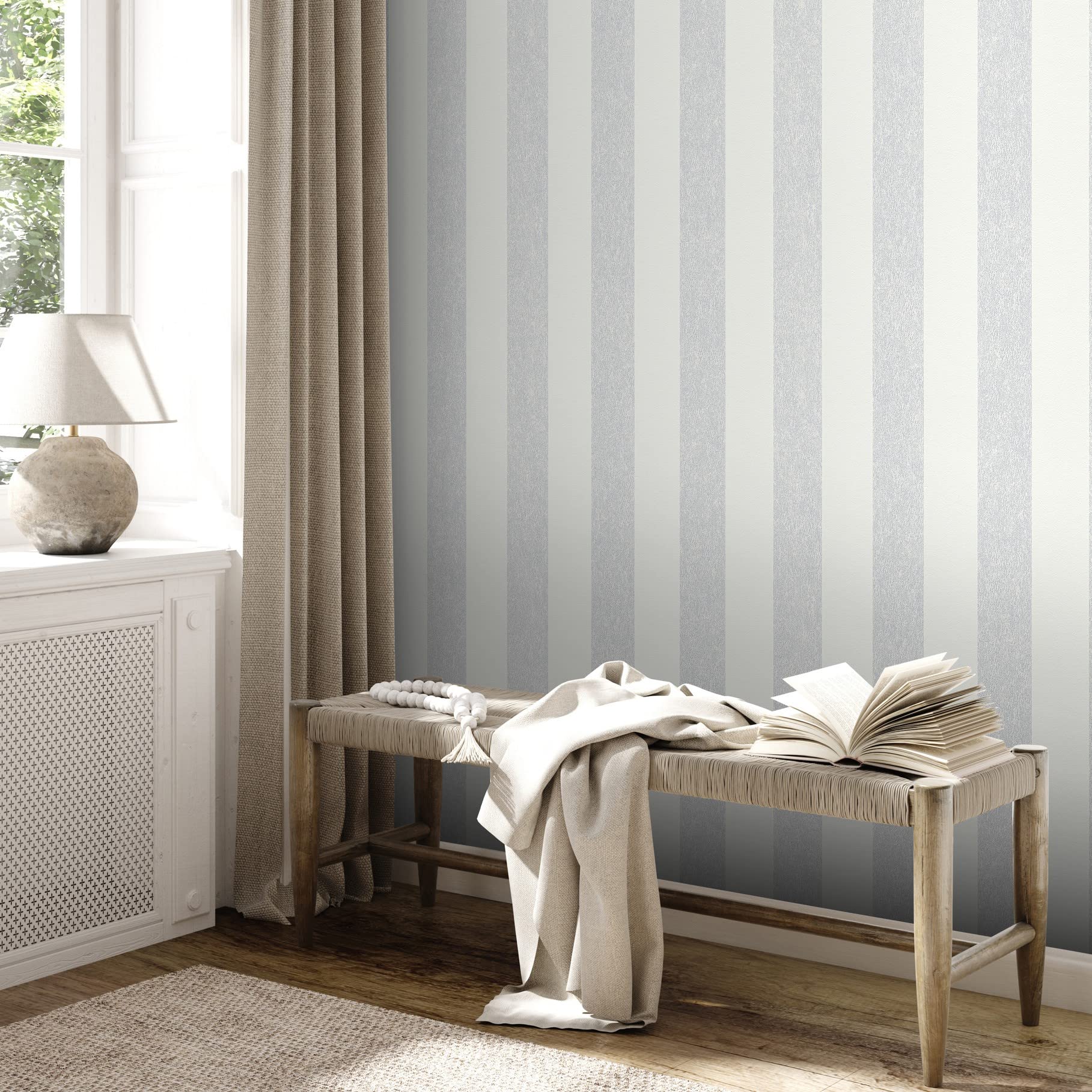 a-s-cr-ation-attractive-2-390291-vliestapete-grau-streifen image 2