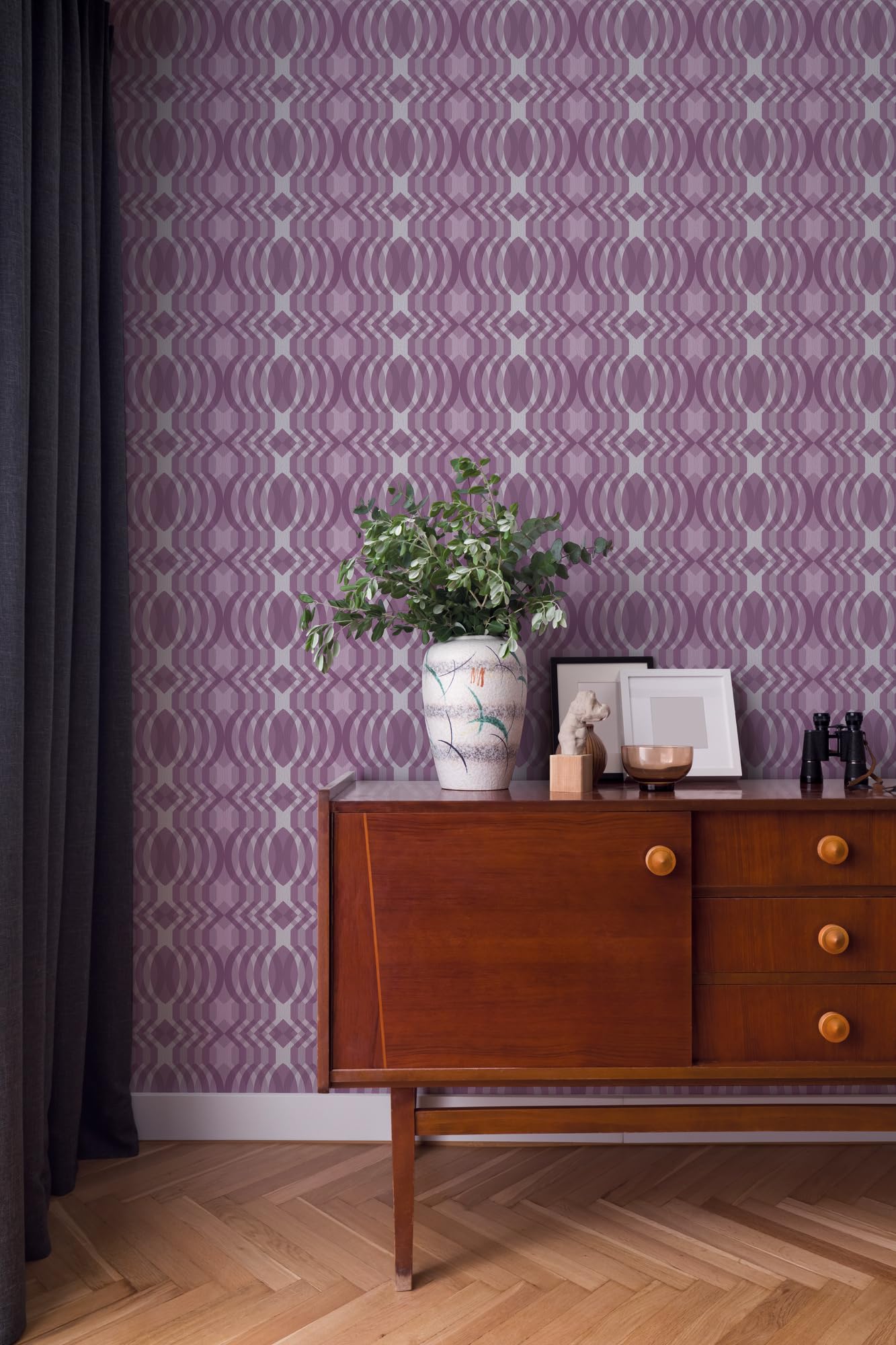 a-s-cr-ation-retro-chic-395343-vliestapete-lila-creme-8-5x0-53-m image 5