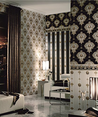 a-s-cr-ation-hermitage-6552-71-satintapete-schwarz-gold image 7