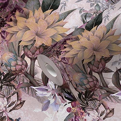 a-s-cr-ation-tapeten-381775-vliestapete-blumen-lila-10-05m image 8