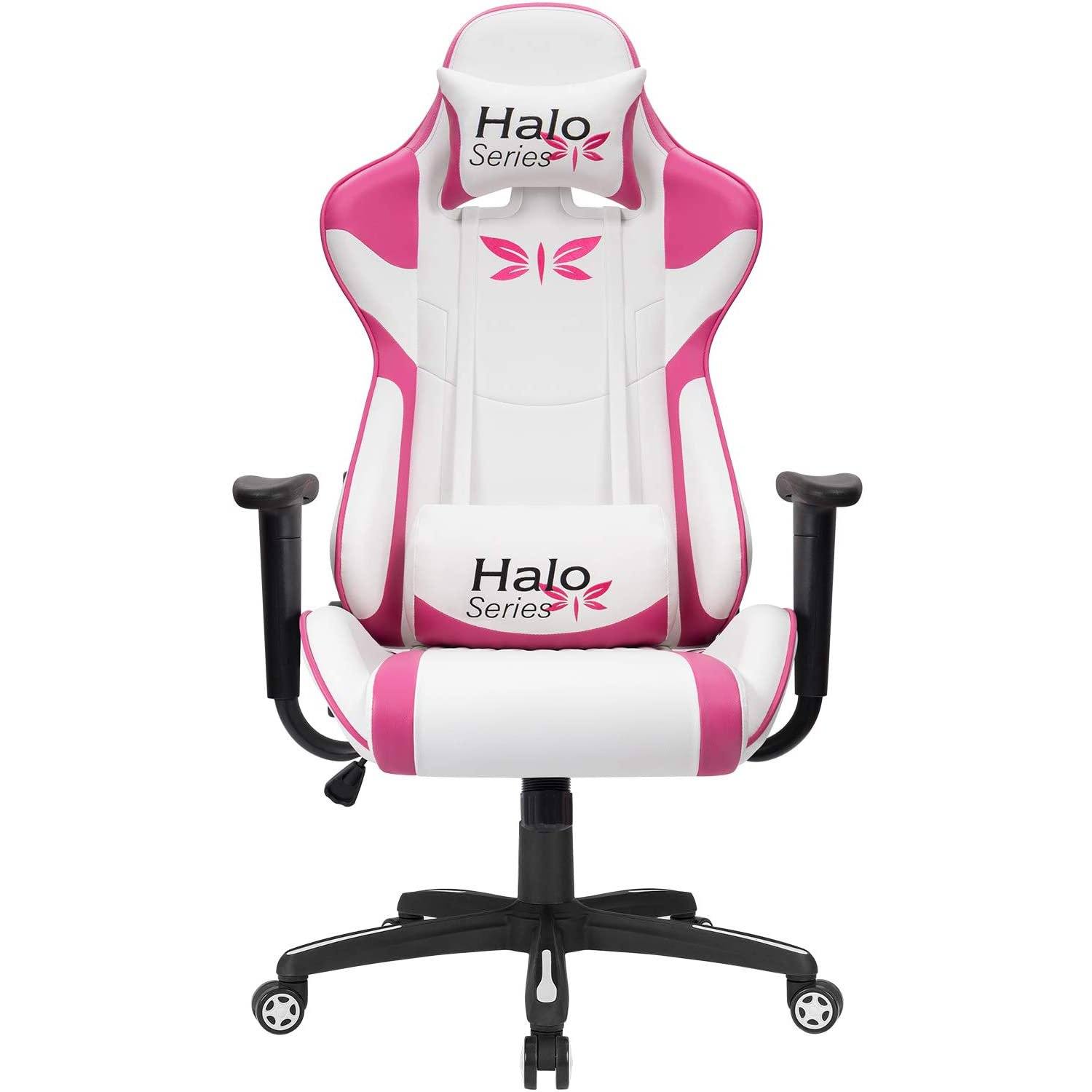homall-gaming-chair-gamingstuhl-wei-pink-halo-mit-kissen image 6