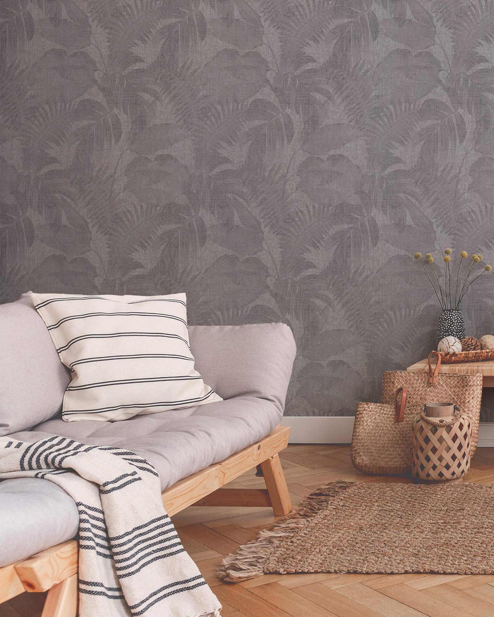 a-s-cr-ation-new-walls-vliestapete-palmen-grau-beige-373961 image 4