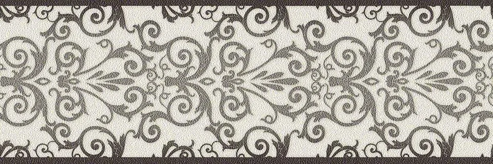 versace-wallpaper-935472-bord-re-schwarz-wei-metallic image 1