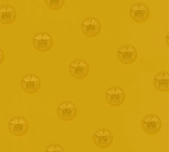 versace-vanitas-vliestapete-gelb-metallic-10-05x0-70m-34862-4 image 1