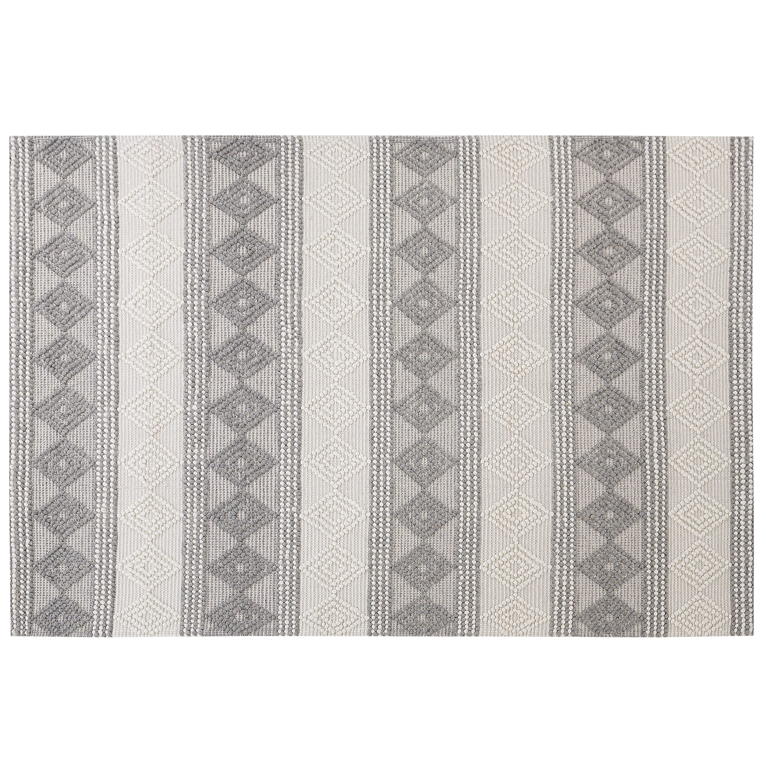 beliani-bozova-teppich-wolle-beige-grau-160x230-cm image 4