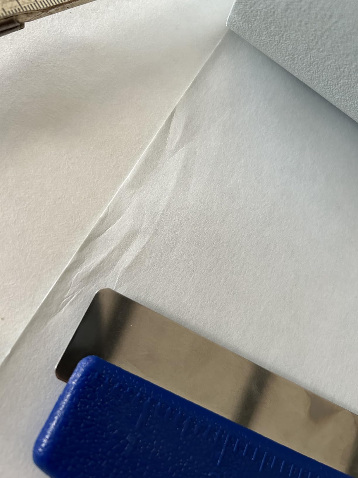 Einfach geklebt