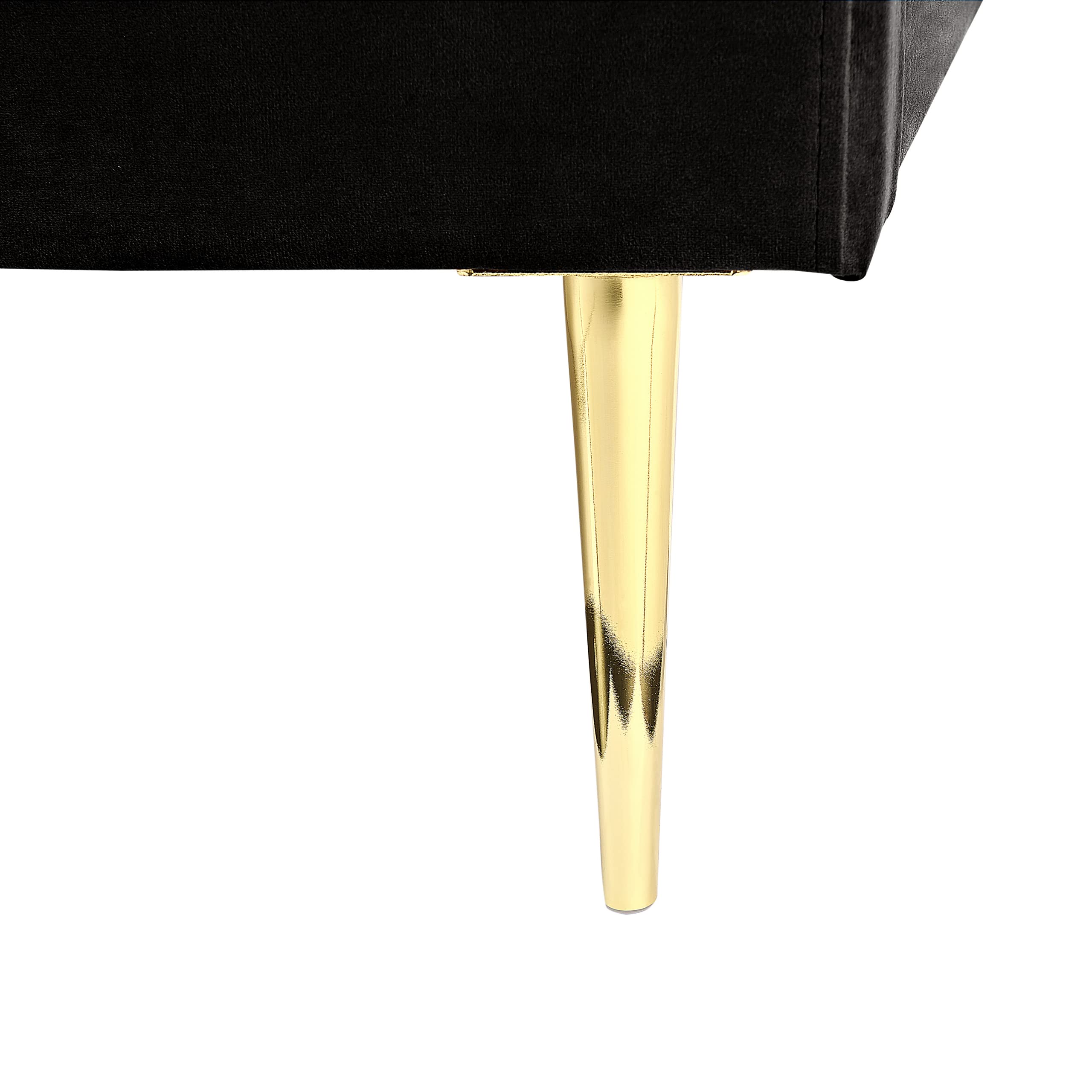 beliani-flayat-polsterbett-160x200-schwarz-samt-goldf-e image 7