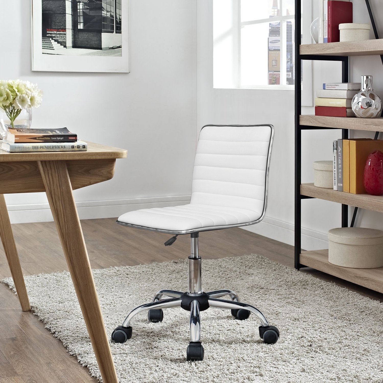 homall-office-leather-chair-b-rostuhl-kunstleder-schwarz-3 image 7
