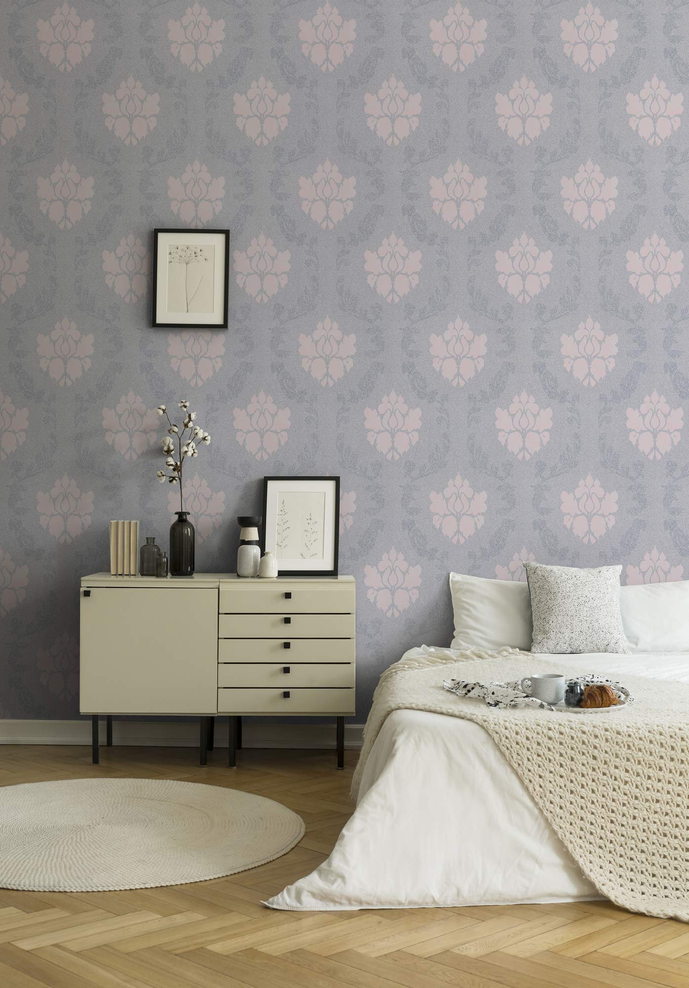 a-s-cr-ation-new-elegance-37552-3-vliestapete-grau-rosa image 5