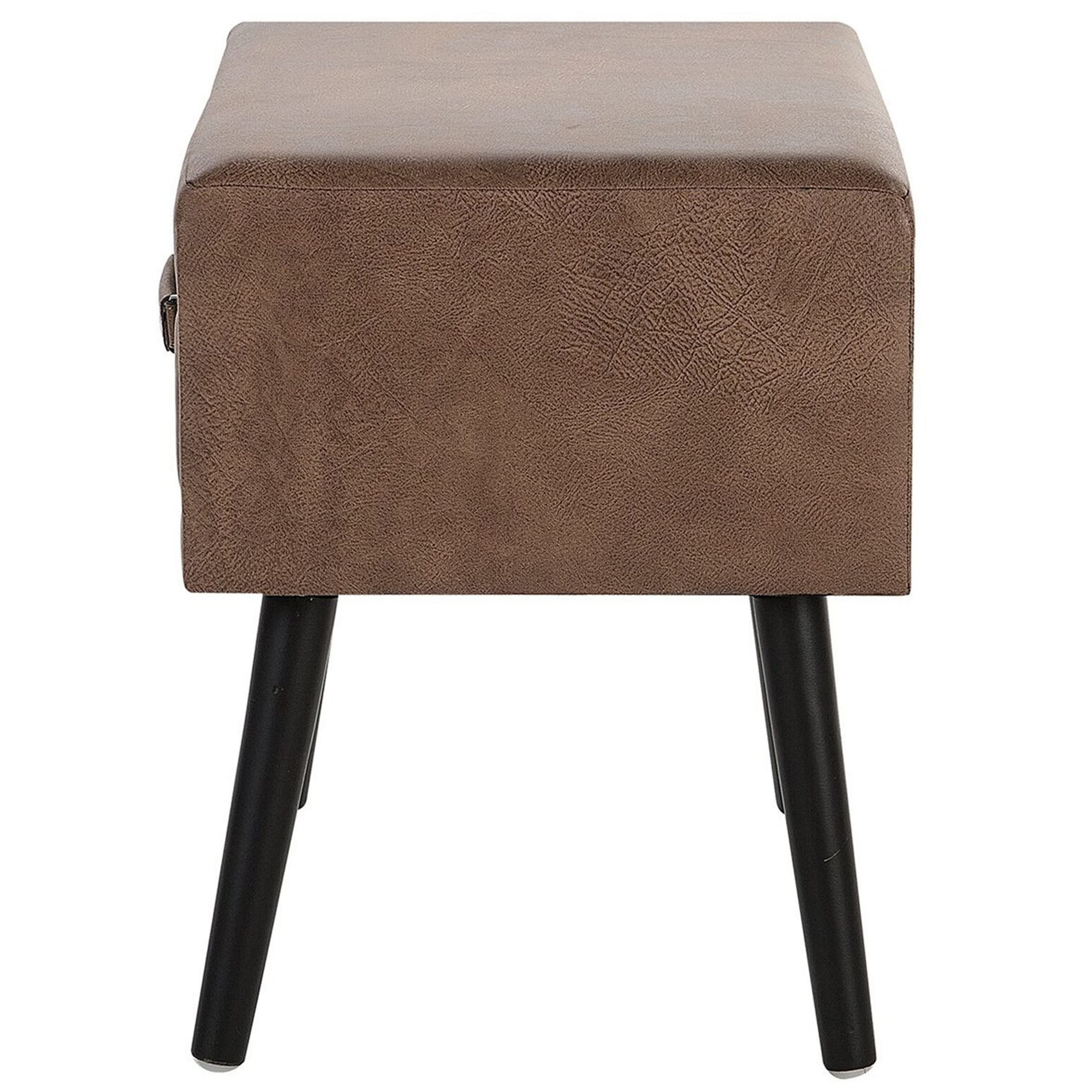 beliani-eurostar-nachttisch-koffer-optik-braun-kunstleder-1-schublade image 7